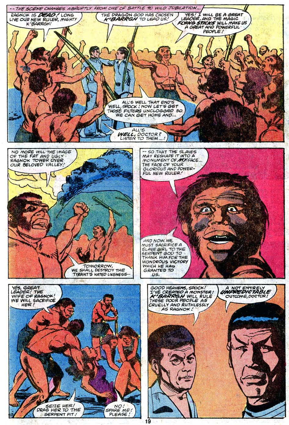 Read online Star Trek (1980) comic -  Issue #10 - 21