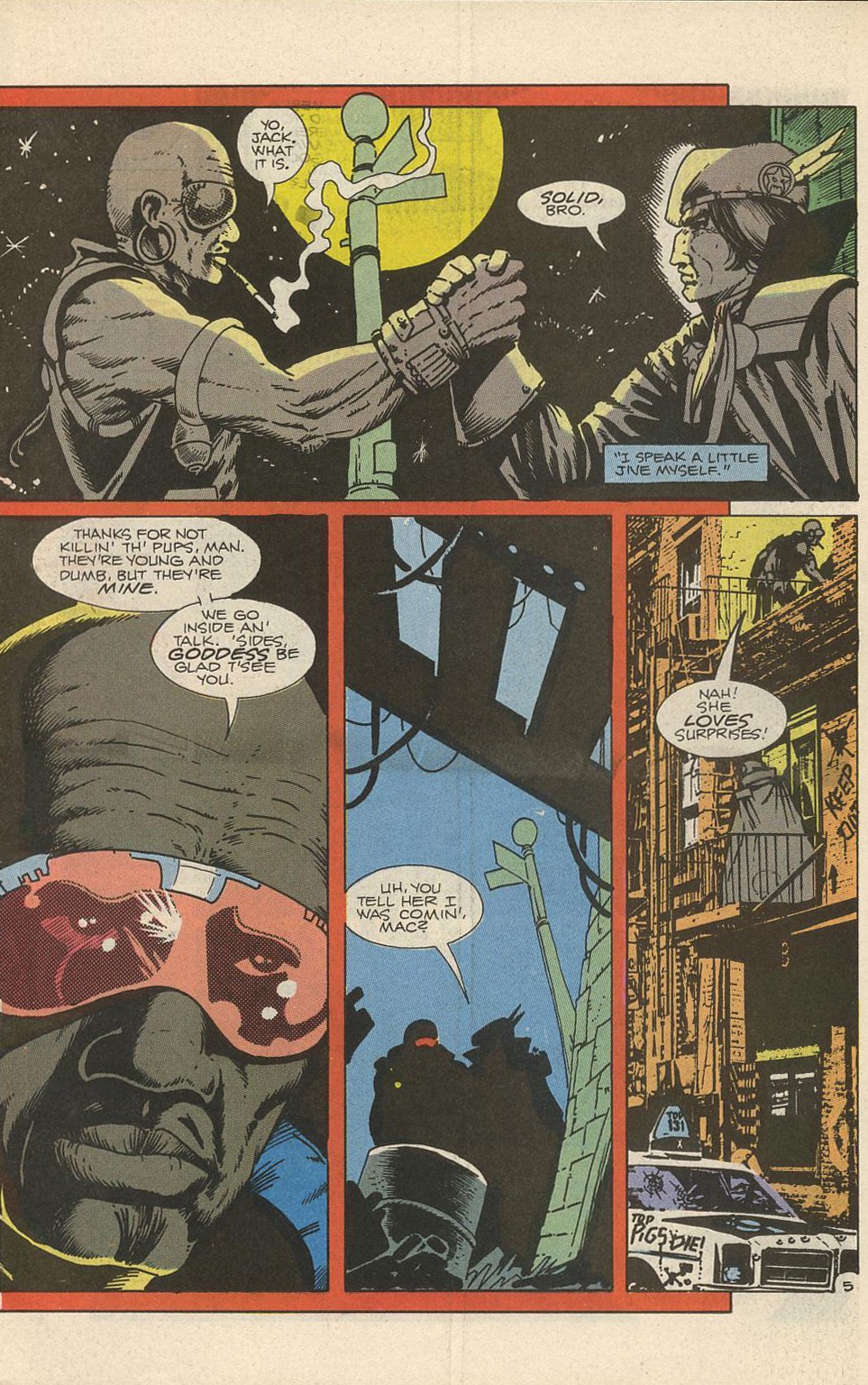 Read online Grimjack comic -  Issue #3 - 7