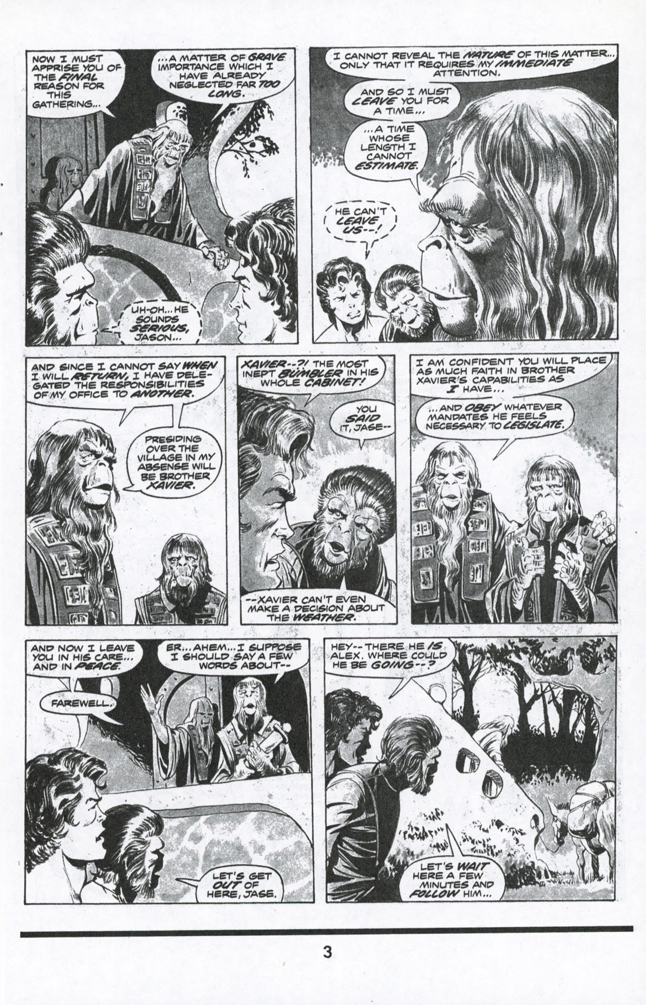 Read online Terror on the Planet of the Apes comic -  Issue #1 - 5