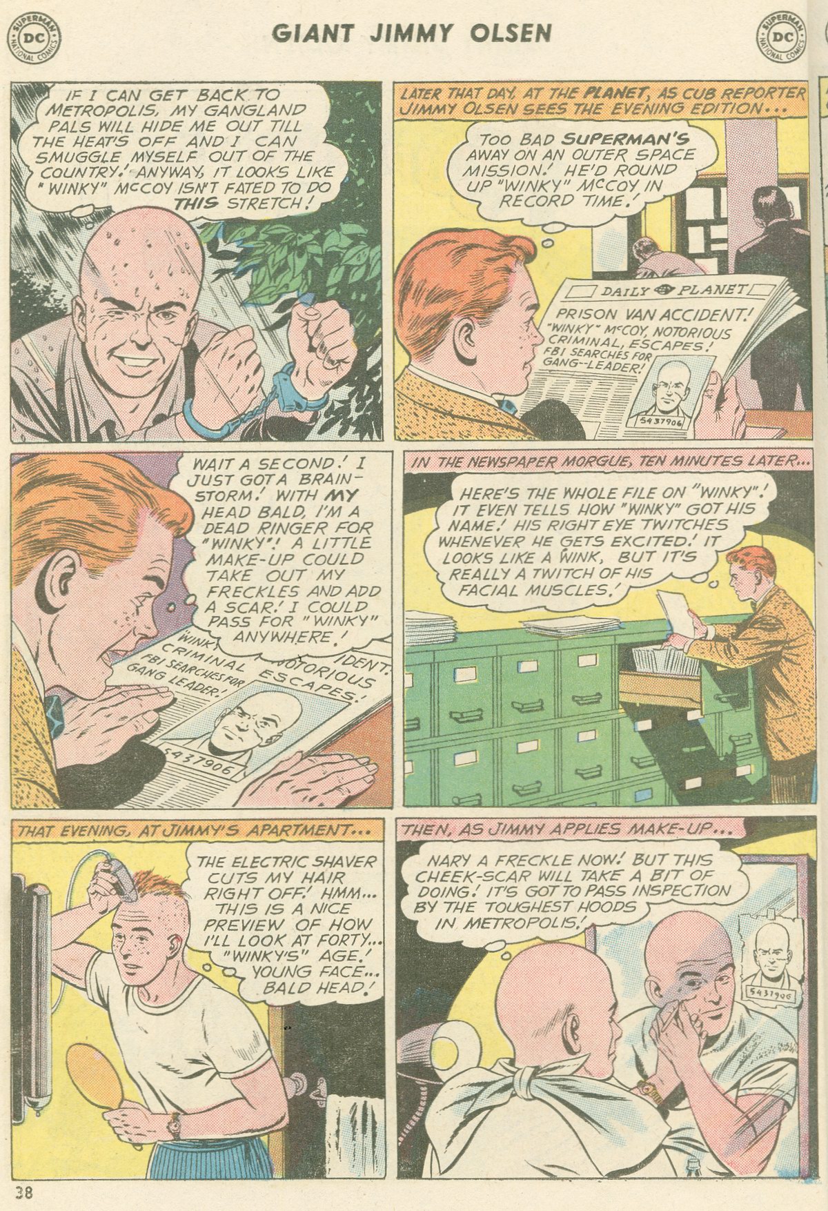 Read online Superman's Pal Jimmy Olsen comic -  Issue #95 - 40