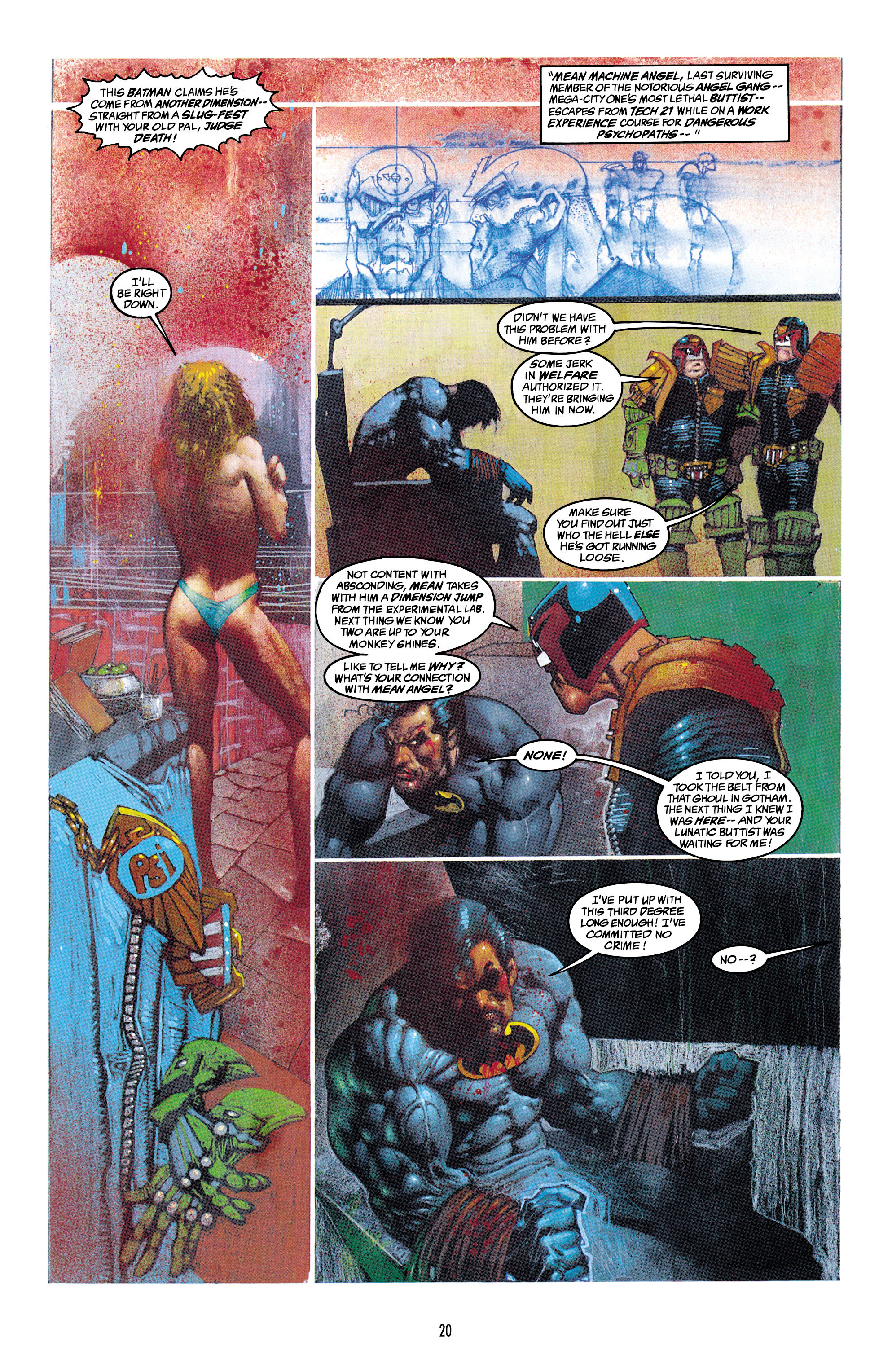 Read online Batman/Judge Dredd Collection comic -  Issue # TPB (Part 1) - 20