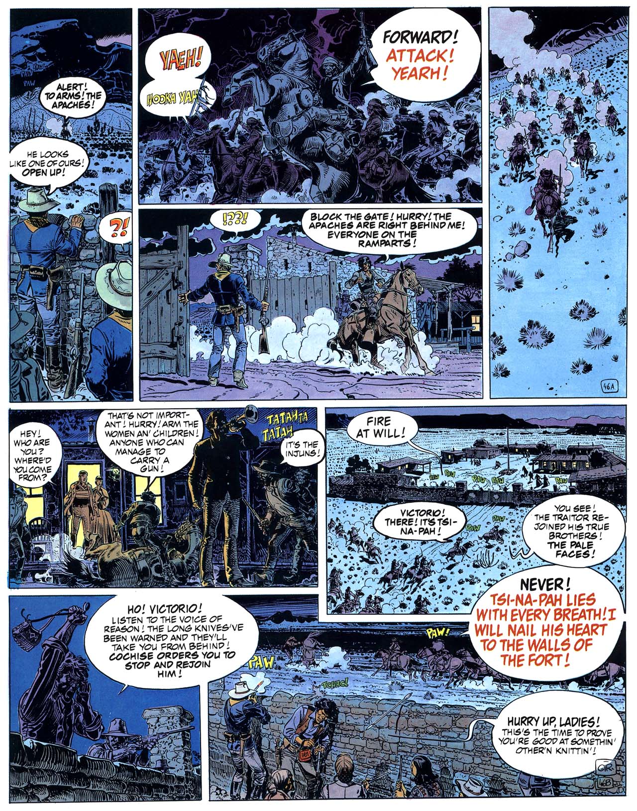 Read online Epic Graphic Novel: Blueberry comic -  Issue #3 - 97