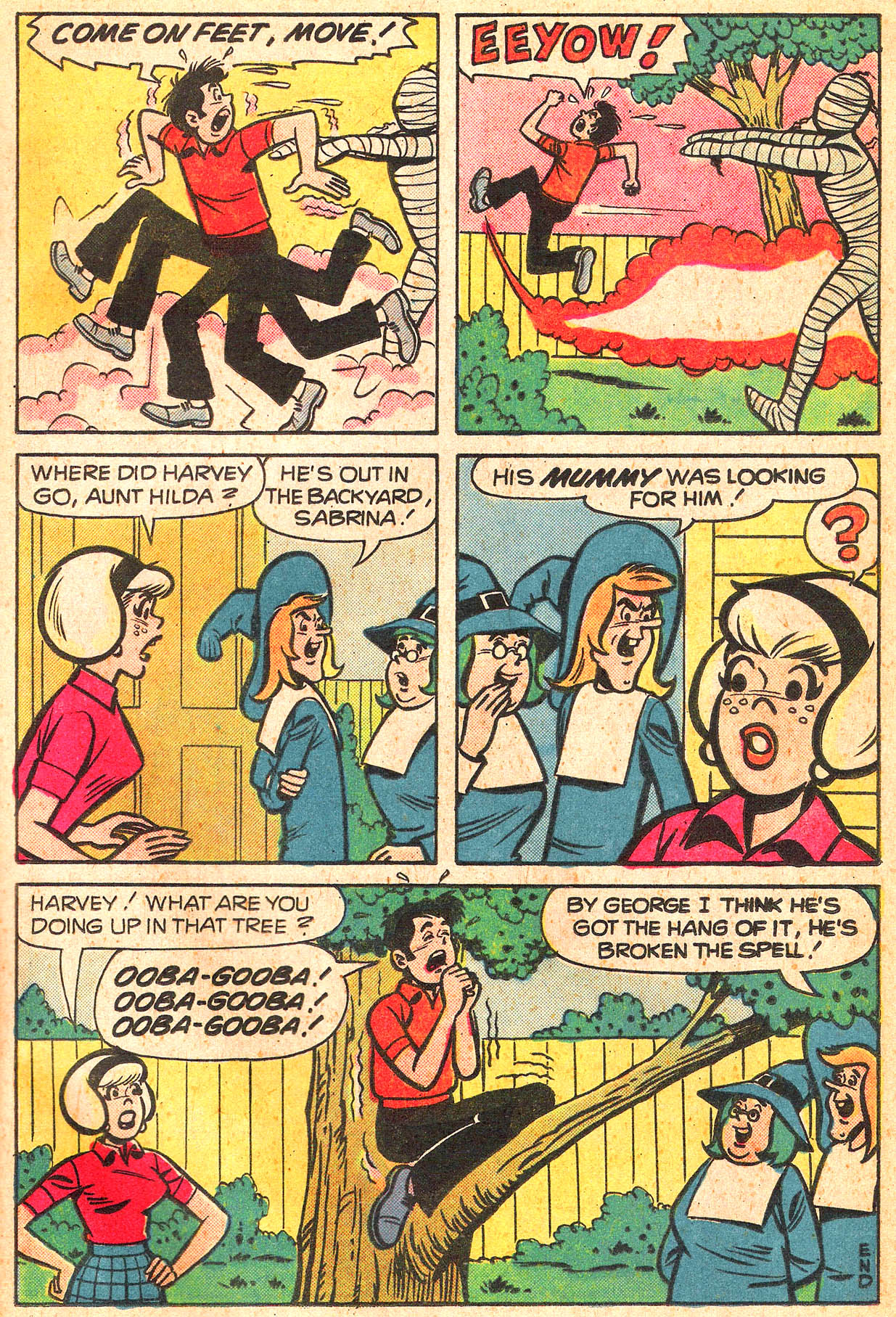 Read online Sabrina The Teenage Witch (1971) comic -  Issue #33 - 33