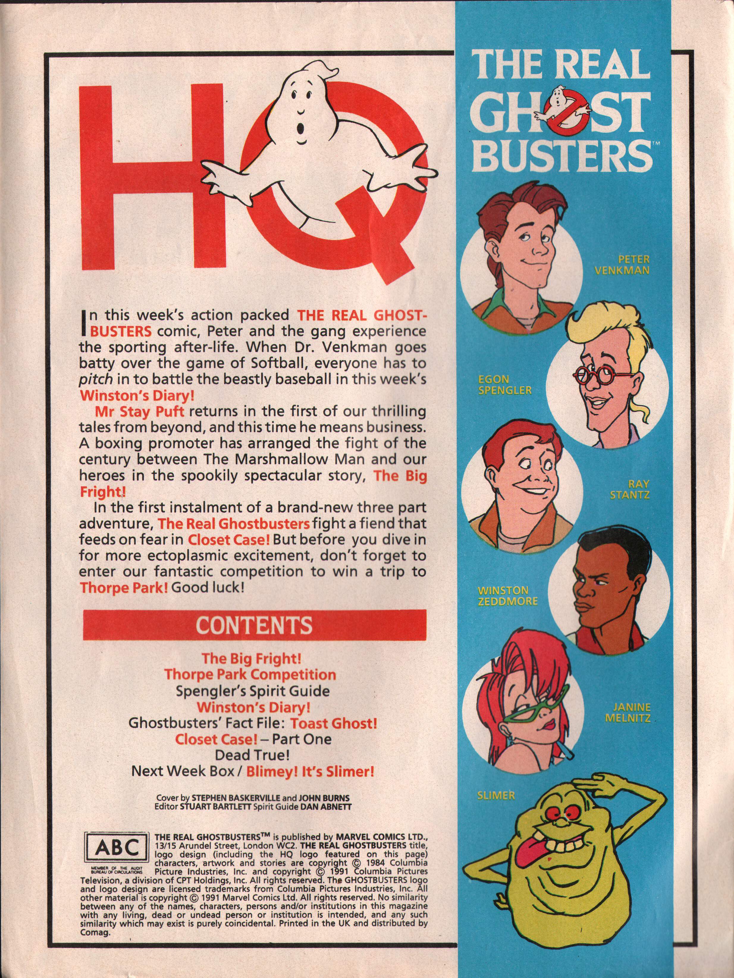 Read online The Real Ghostbusters comic -  Issue #161 - 18