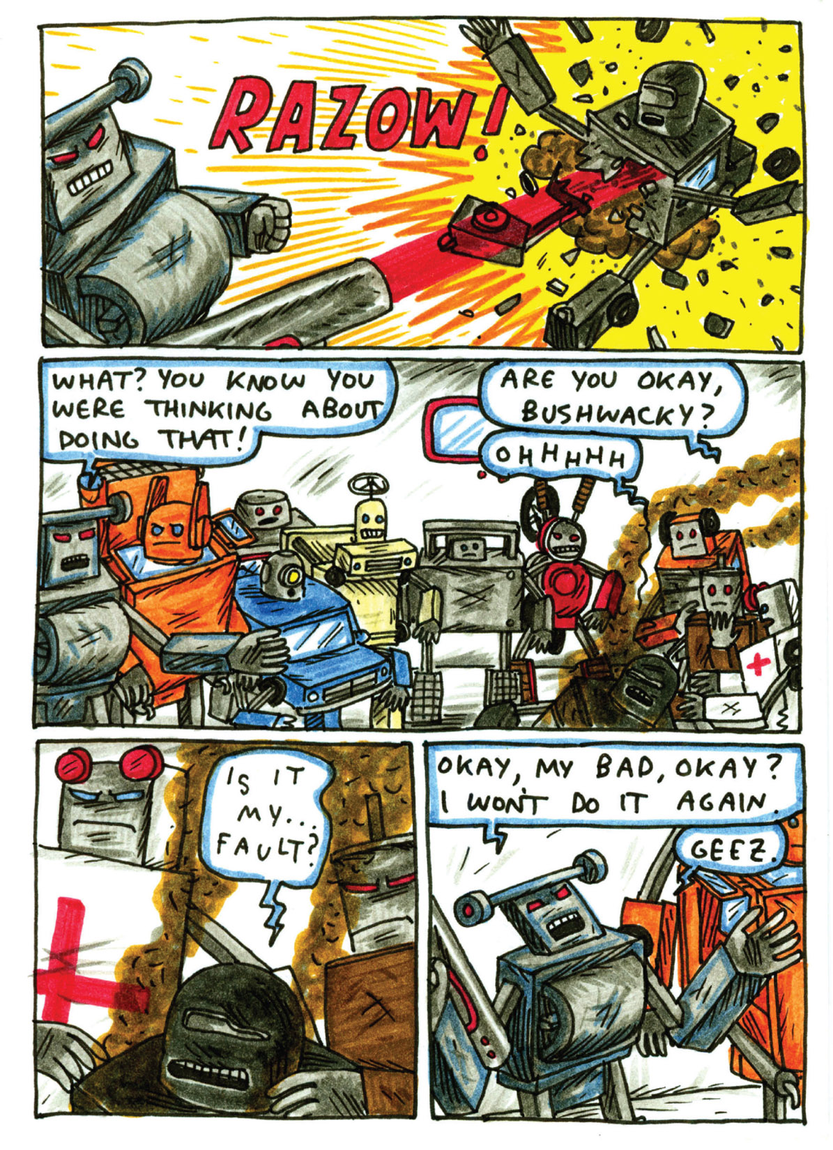Read online Incredible Change-Bots comic -  Issue # TPB 2 - 141
