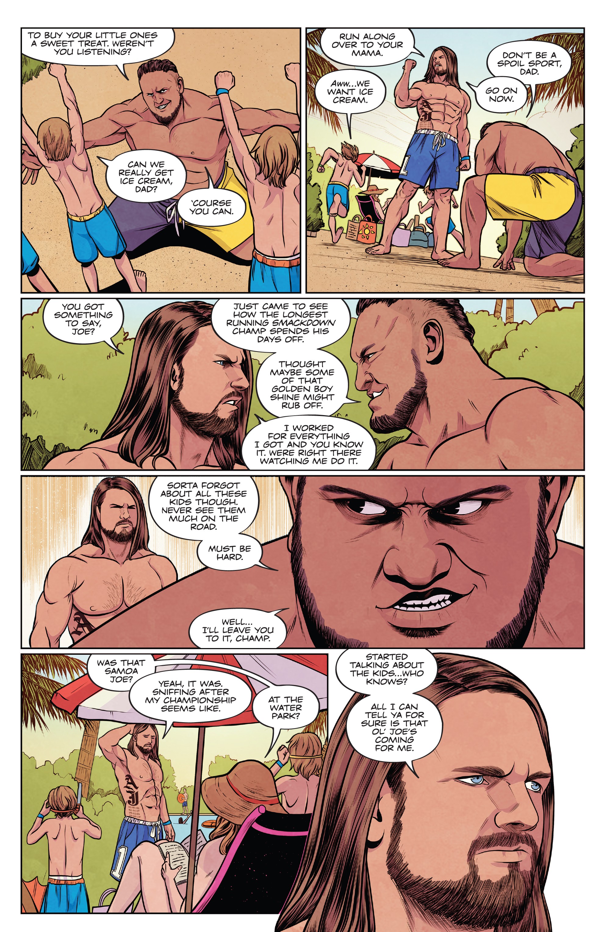Read online WWE comic -  Issue #25 - 5