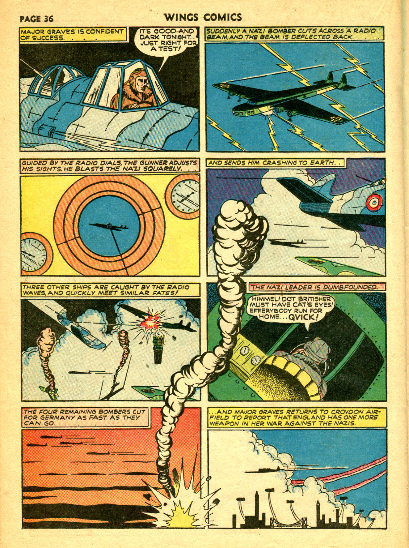 Read online Wings Comics comic -  Issue #7 - 38