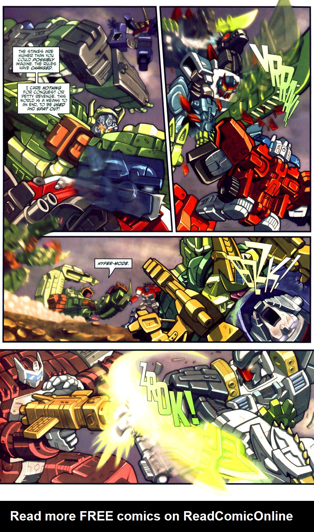 Read online Transformers Energon comic -  Issue #22 - 16
