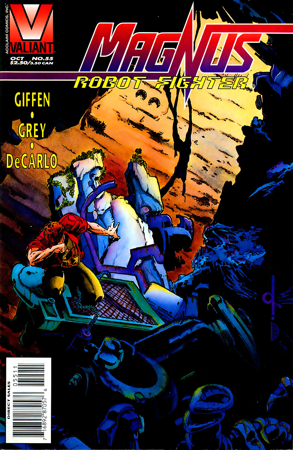 Read online Magnus Robot Fighter (1991) comic -  Issue #55 - 1