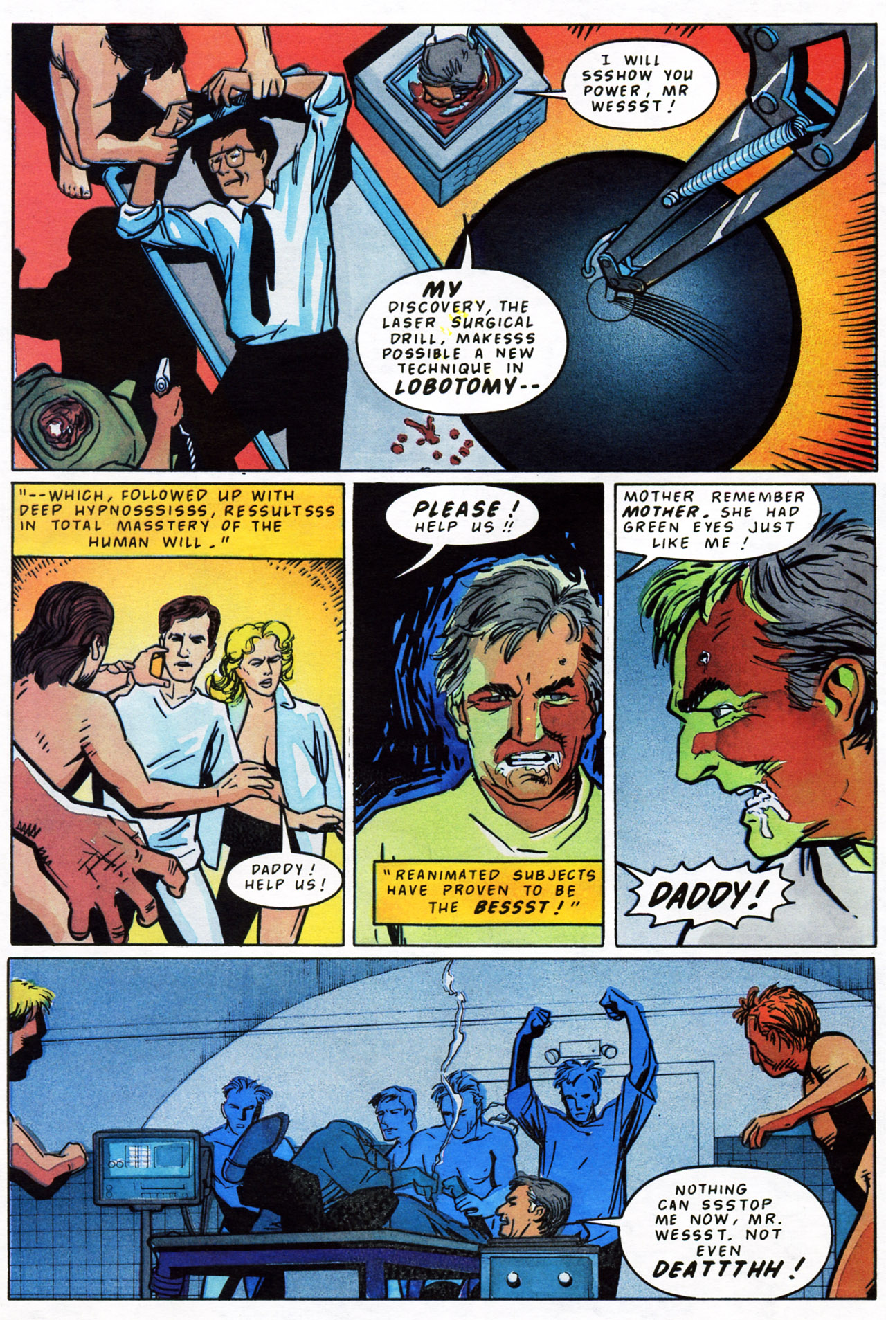 Read online Re-Animator (1991) comic -  Issue #3 - 28