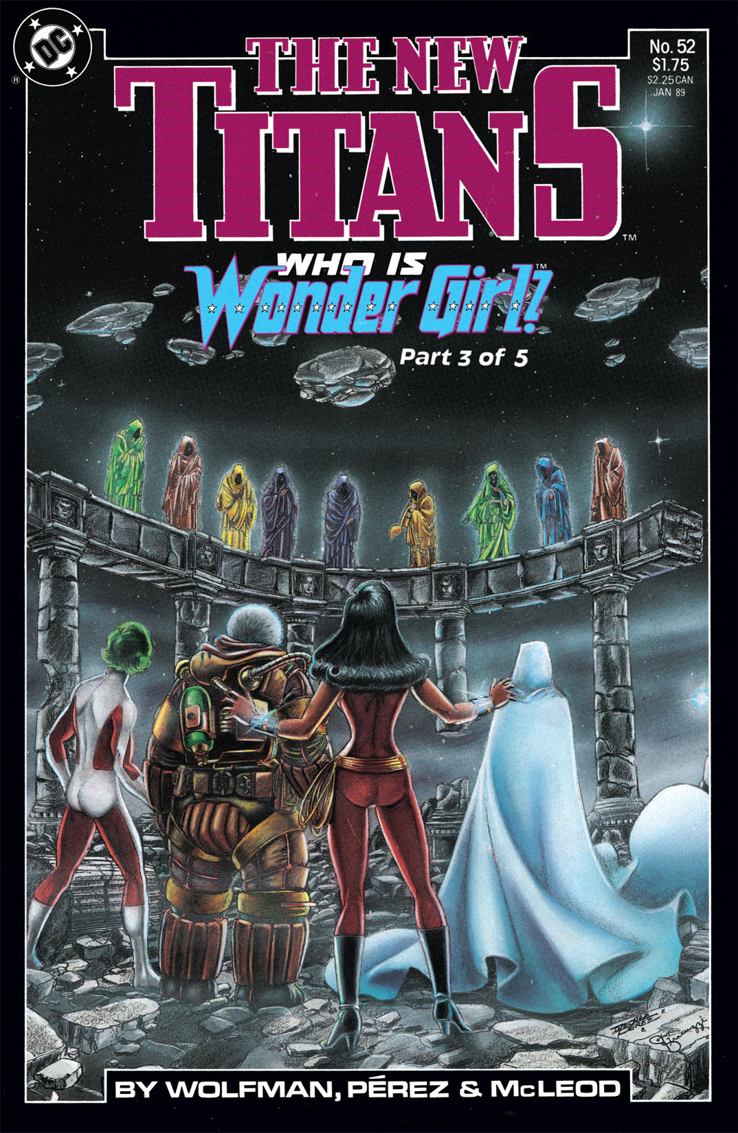 Read online The New Titans (1988) comic -  Issue #52 - 1