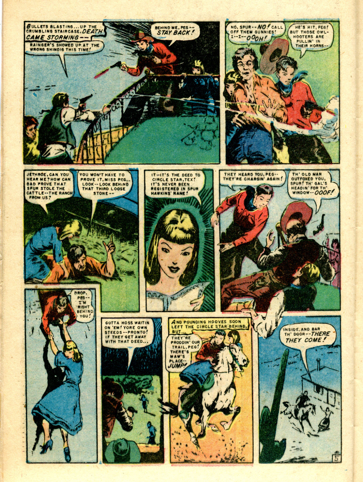 Read online Firehair (1951) comic -  Issue #10 - 24