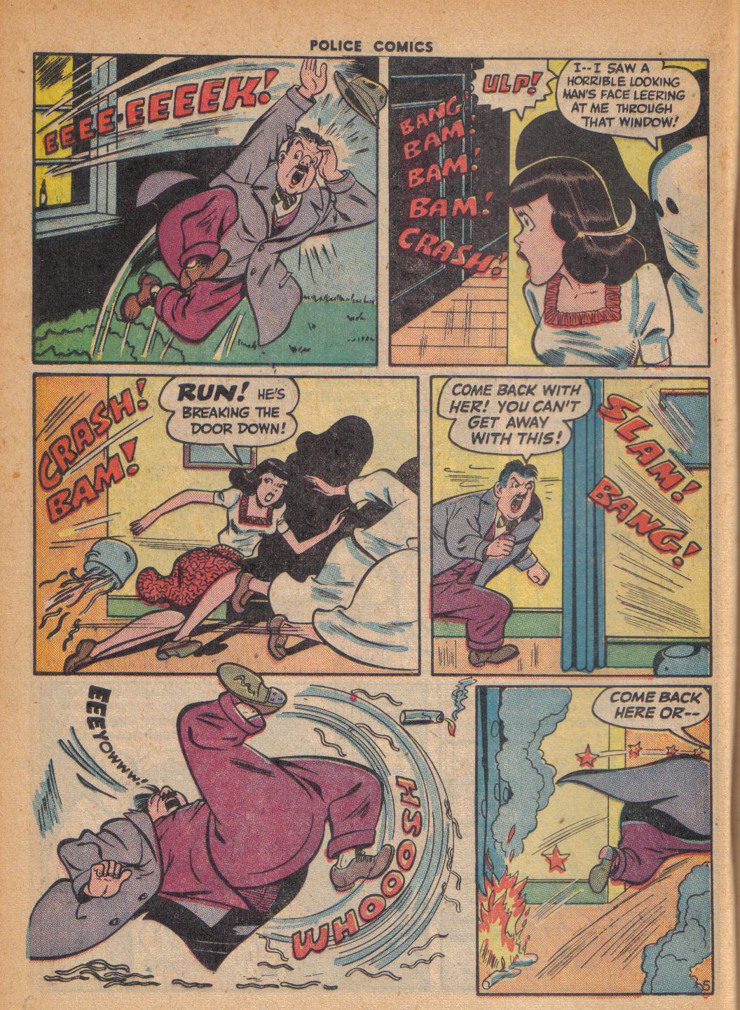 Read online Police Comics comic -  Issue #56 - 34