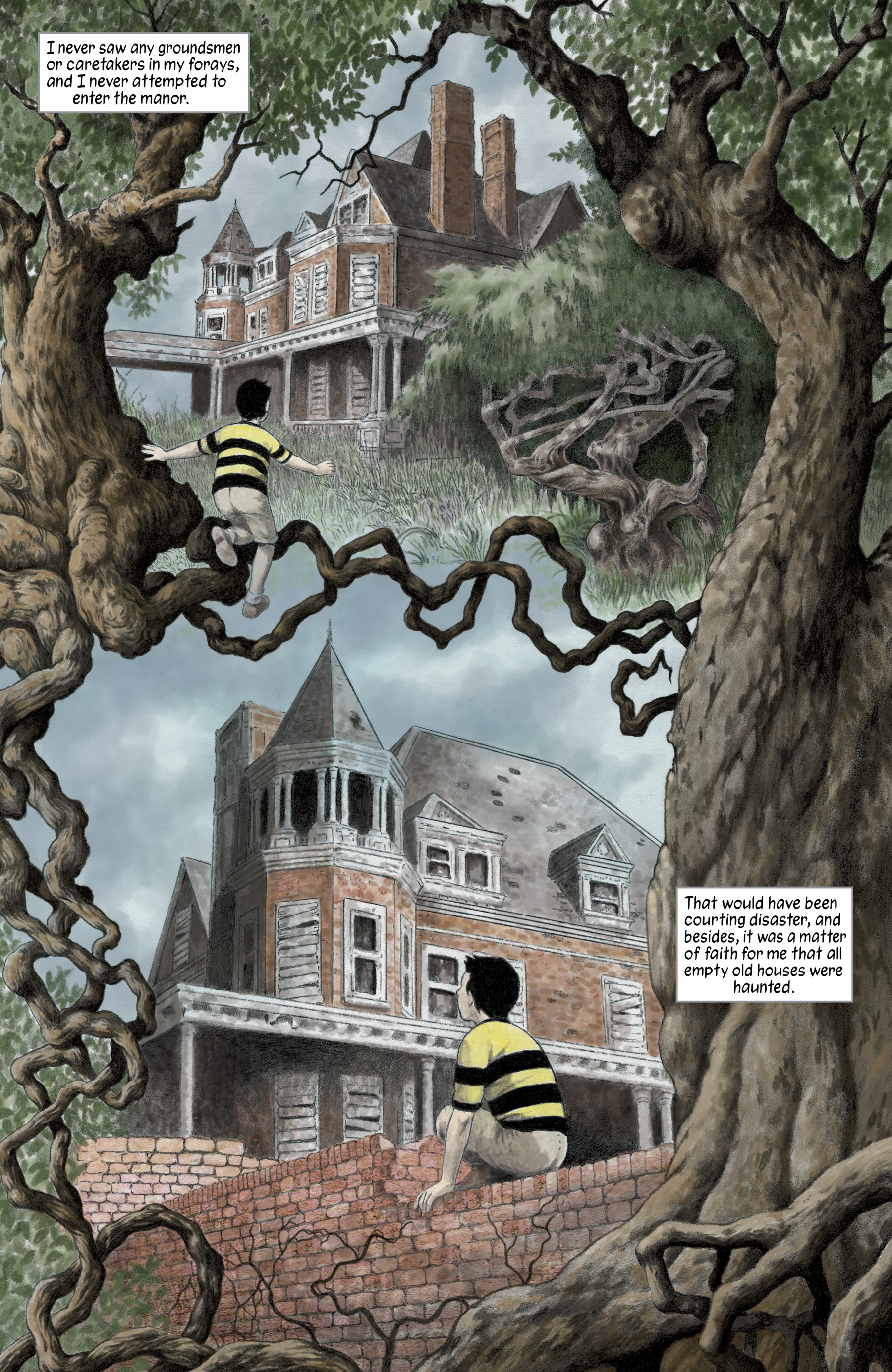 Read online Neil Gaiman's Troll Bridge comic -  Issue # TPB - 8