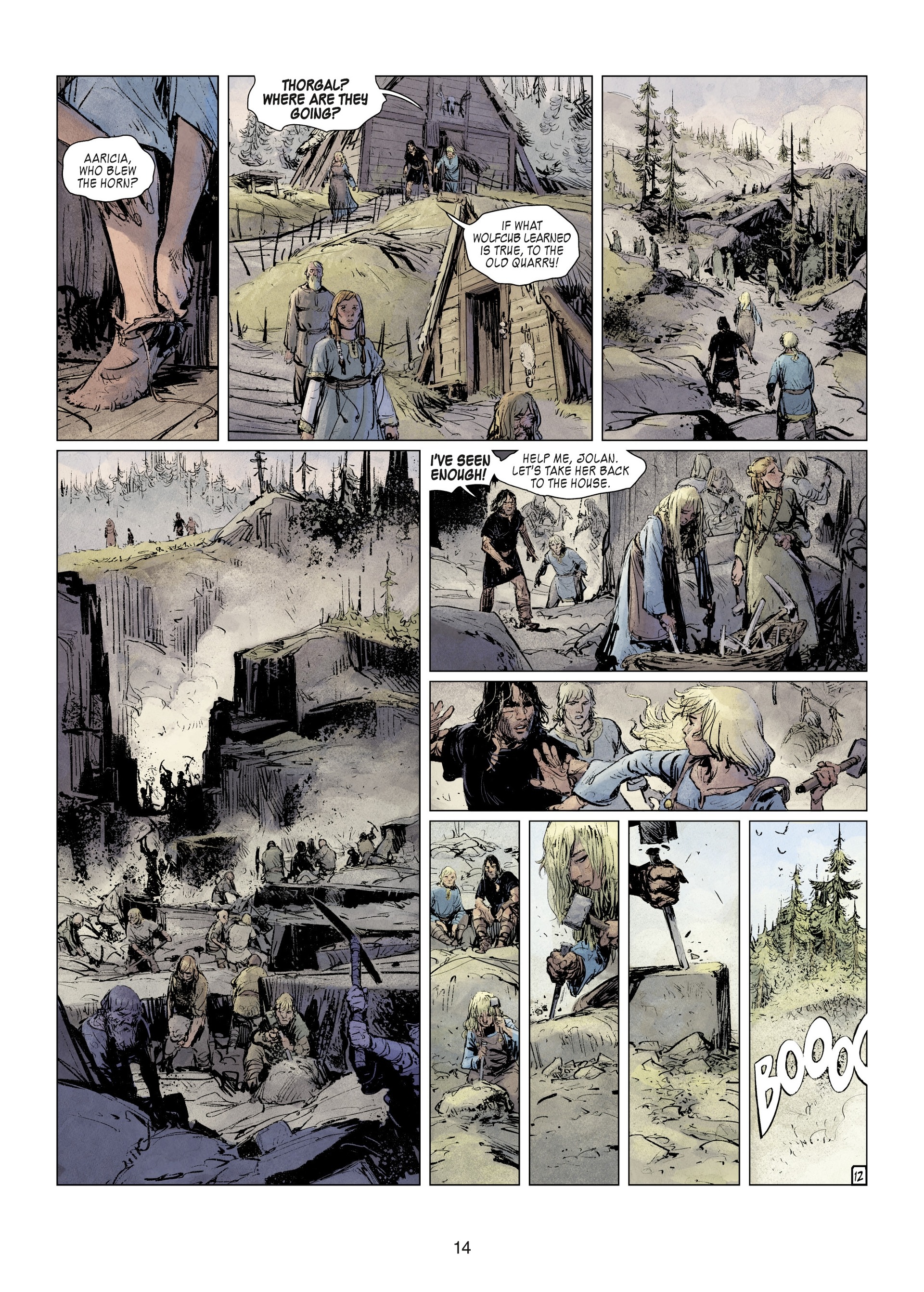 Read online Thorgal comic -  Issue #31 - 16