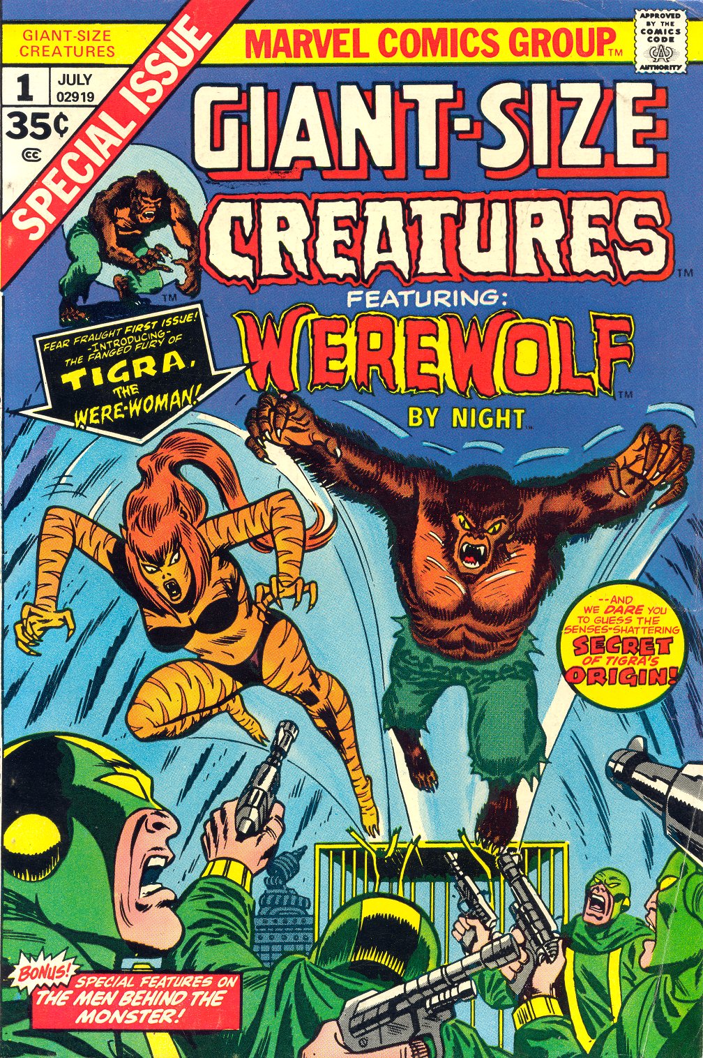 Read online Giant-Size Creatures comic -  Issue # Full - 1