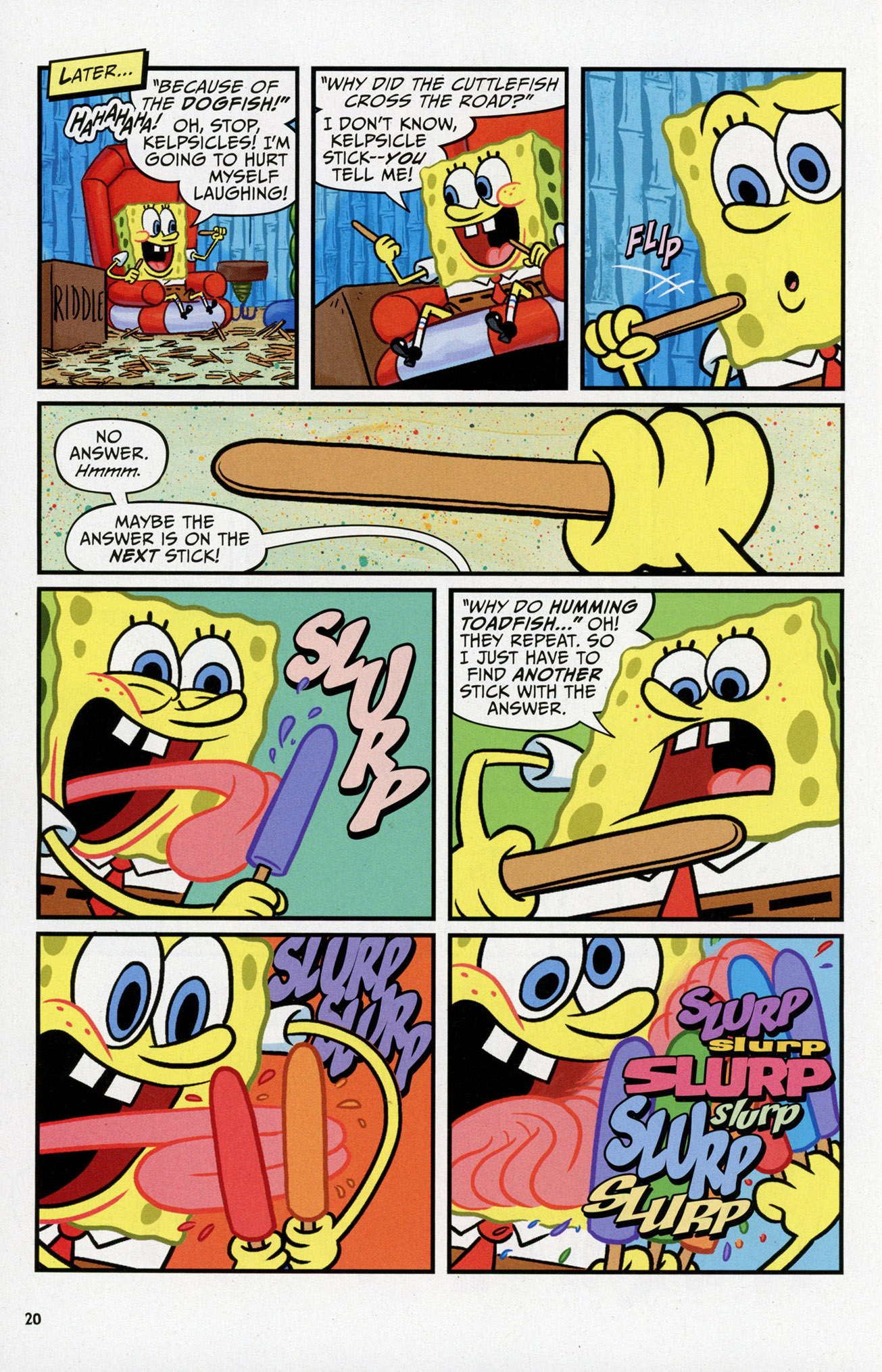 Read online SpongeBob Comics comic -  Issue #39 - 22