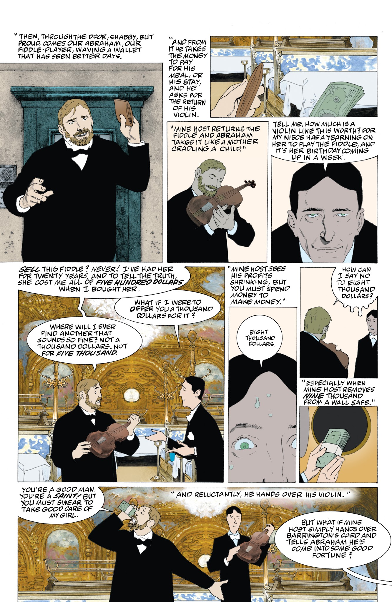 Read online American Gods: My Ainsel comic -  Issue #1 - 7