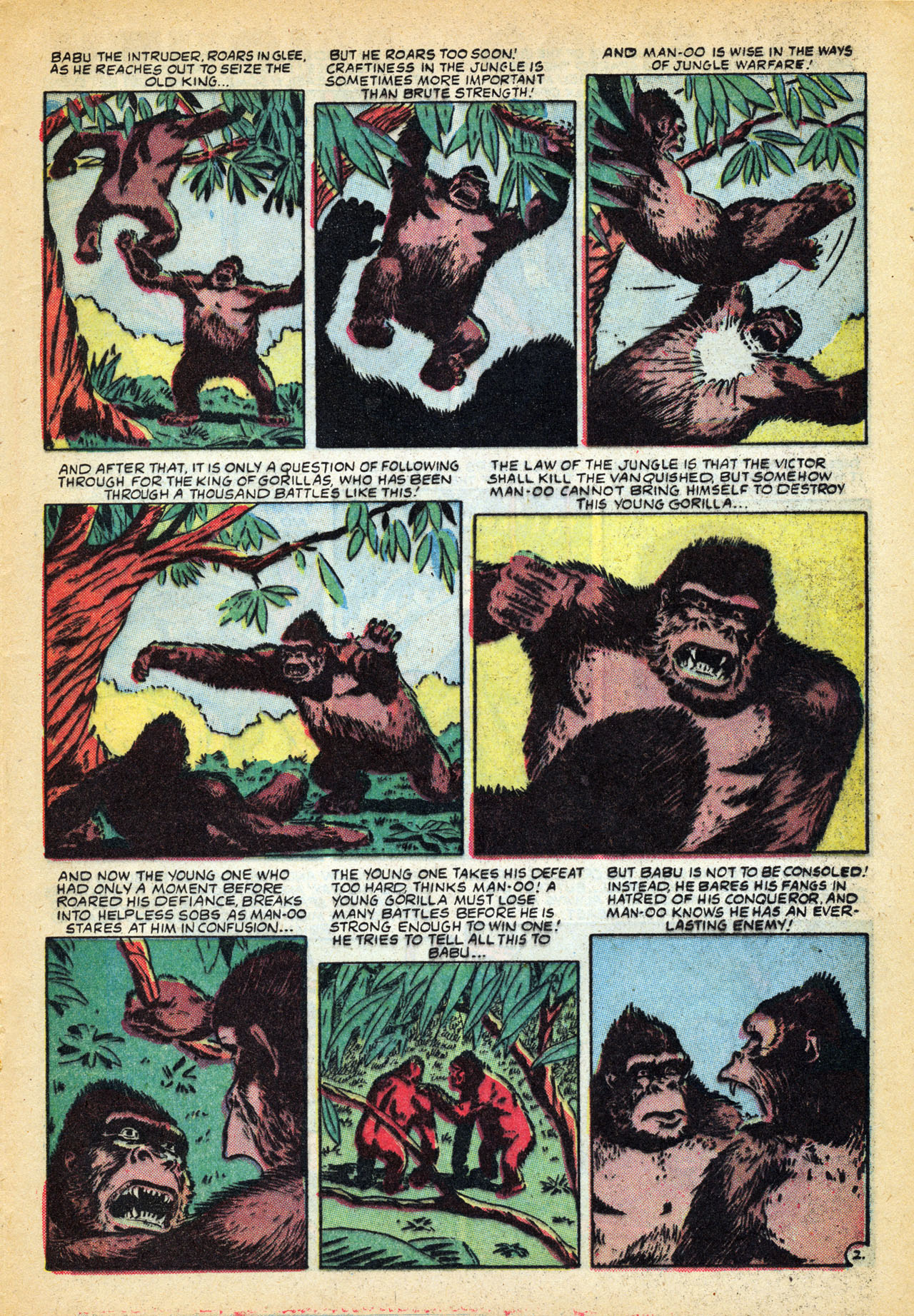 Read online Jungle Action (1954) comic -  Issue #5 - 21