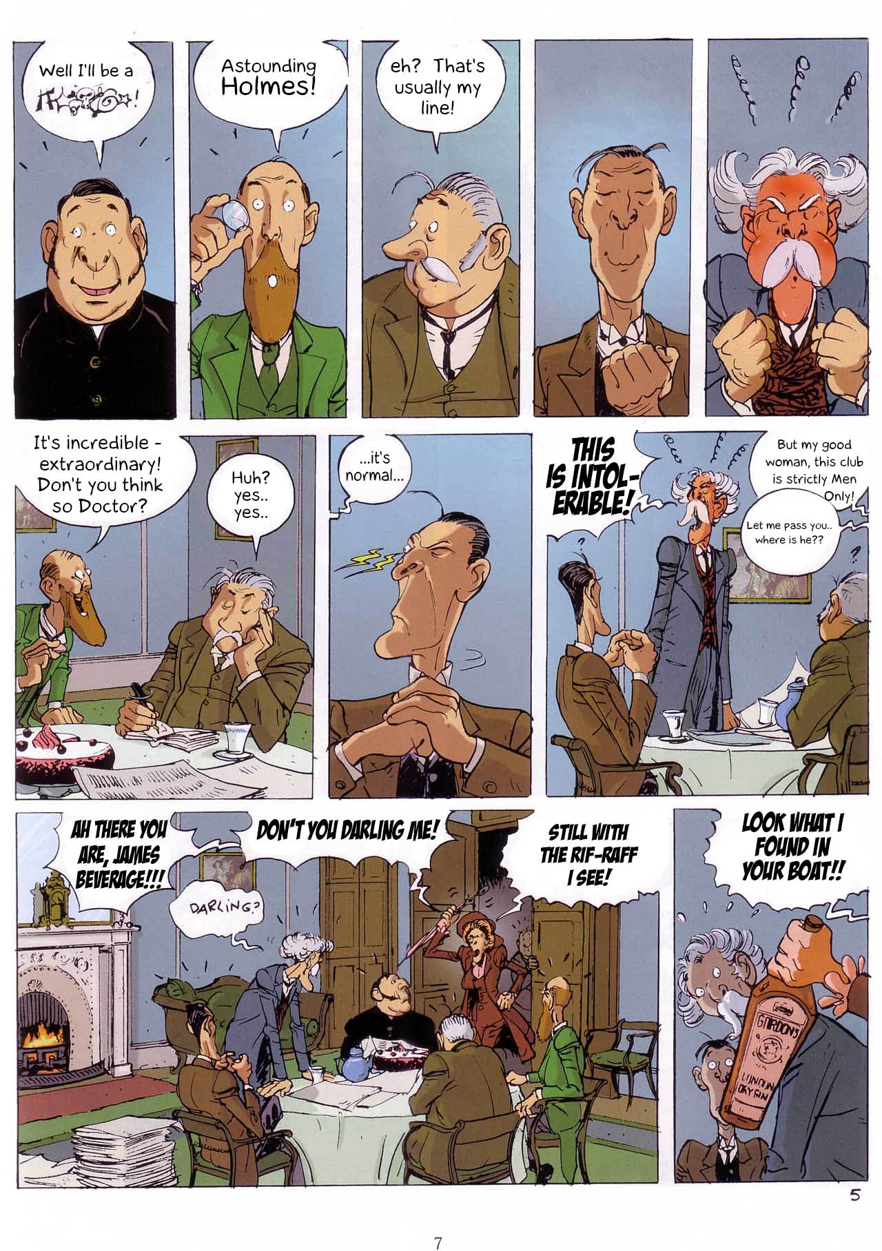 Read online Baker Street (2000) comic -  Issue #1 - 8