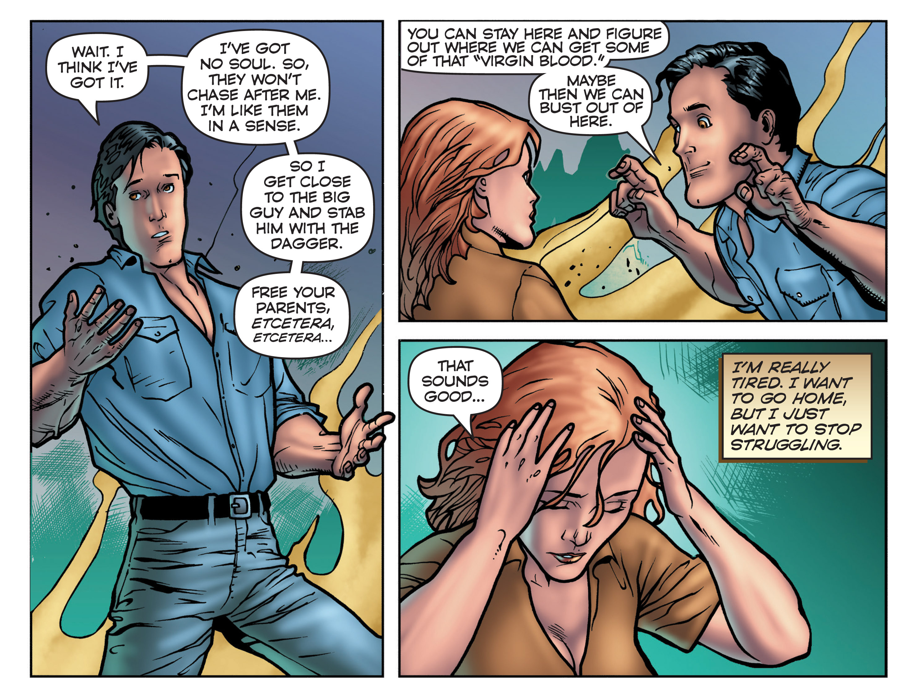 Read online Evil Dead 2: Beyond Dead By Dawn comic -  Issue #4 - 21