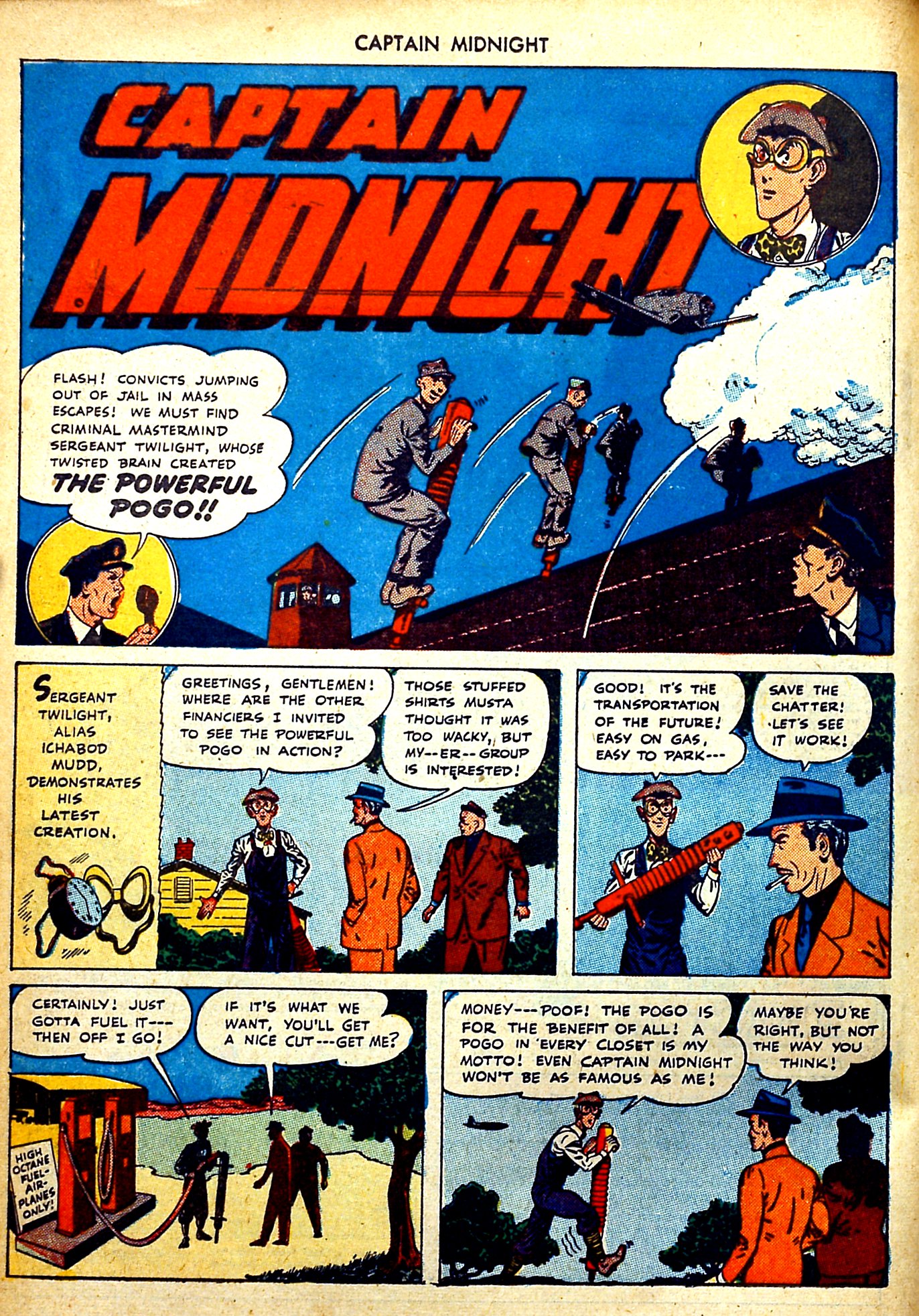 Read online Captain Midnight (1942) comic -  Issue #35 - 15
