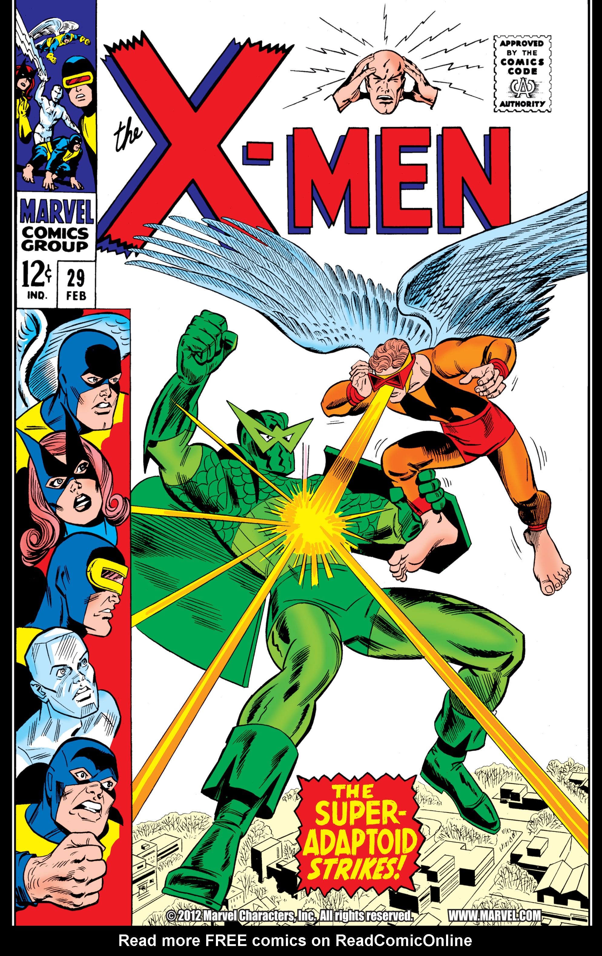 Read online Uncanny X-Men (1963) comic -  Issue #29 - 1