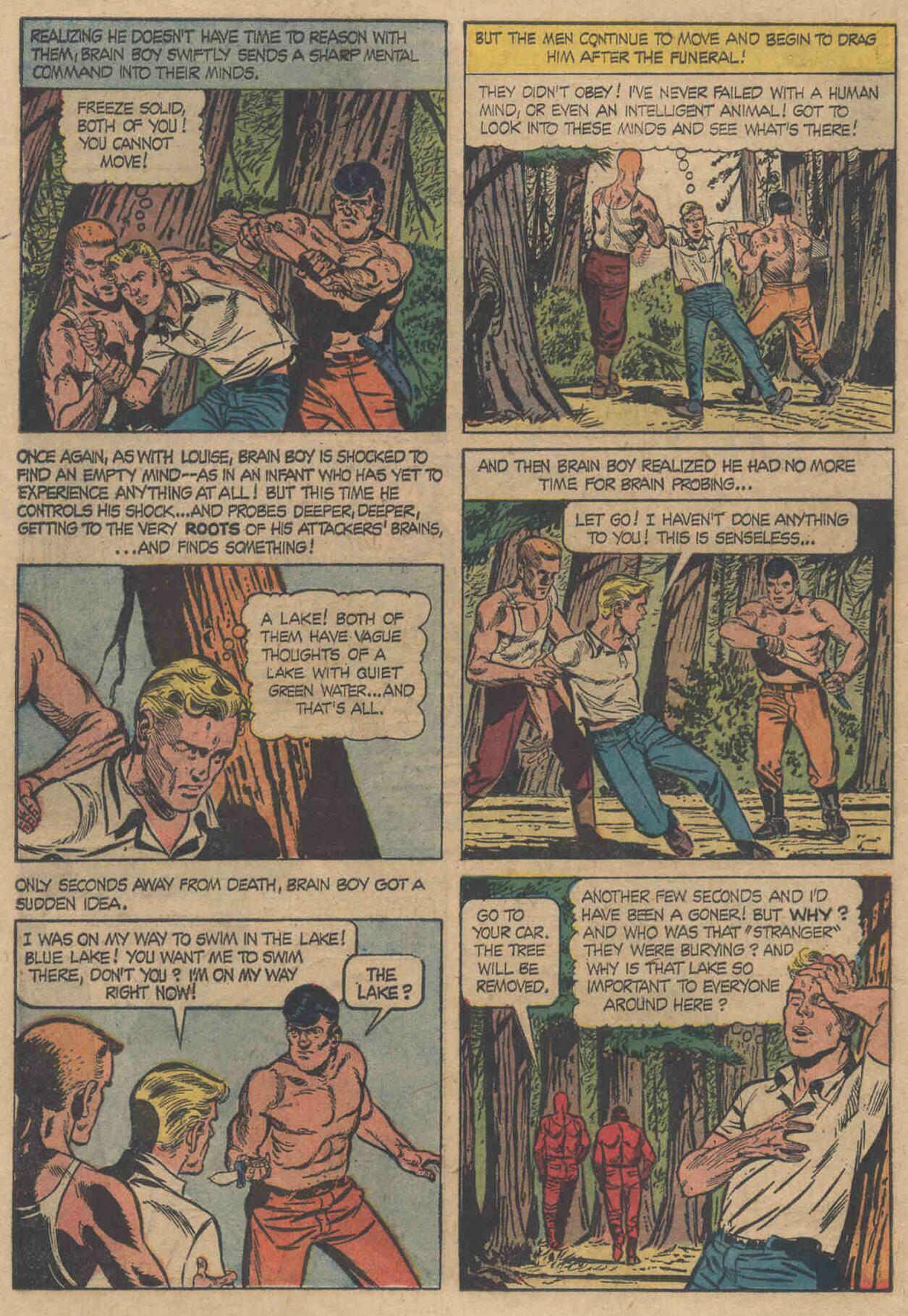 Read online Brain Boy (1962) comic -  Issue #6 - 10