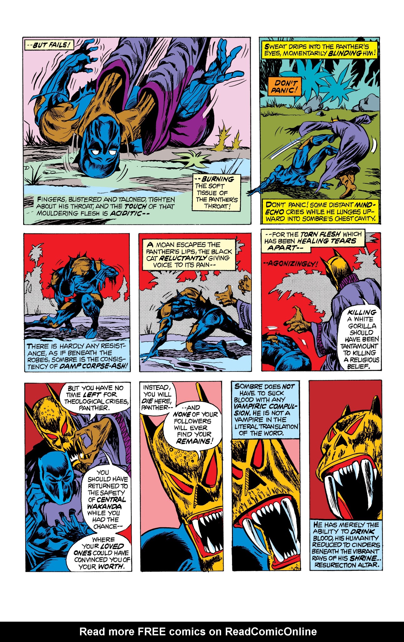 Read online Marvel Masterworks: The Black Panther comic -  Issue # TPB 1 - 137