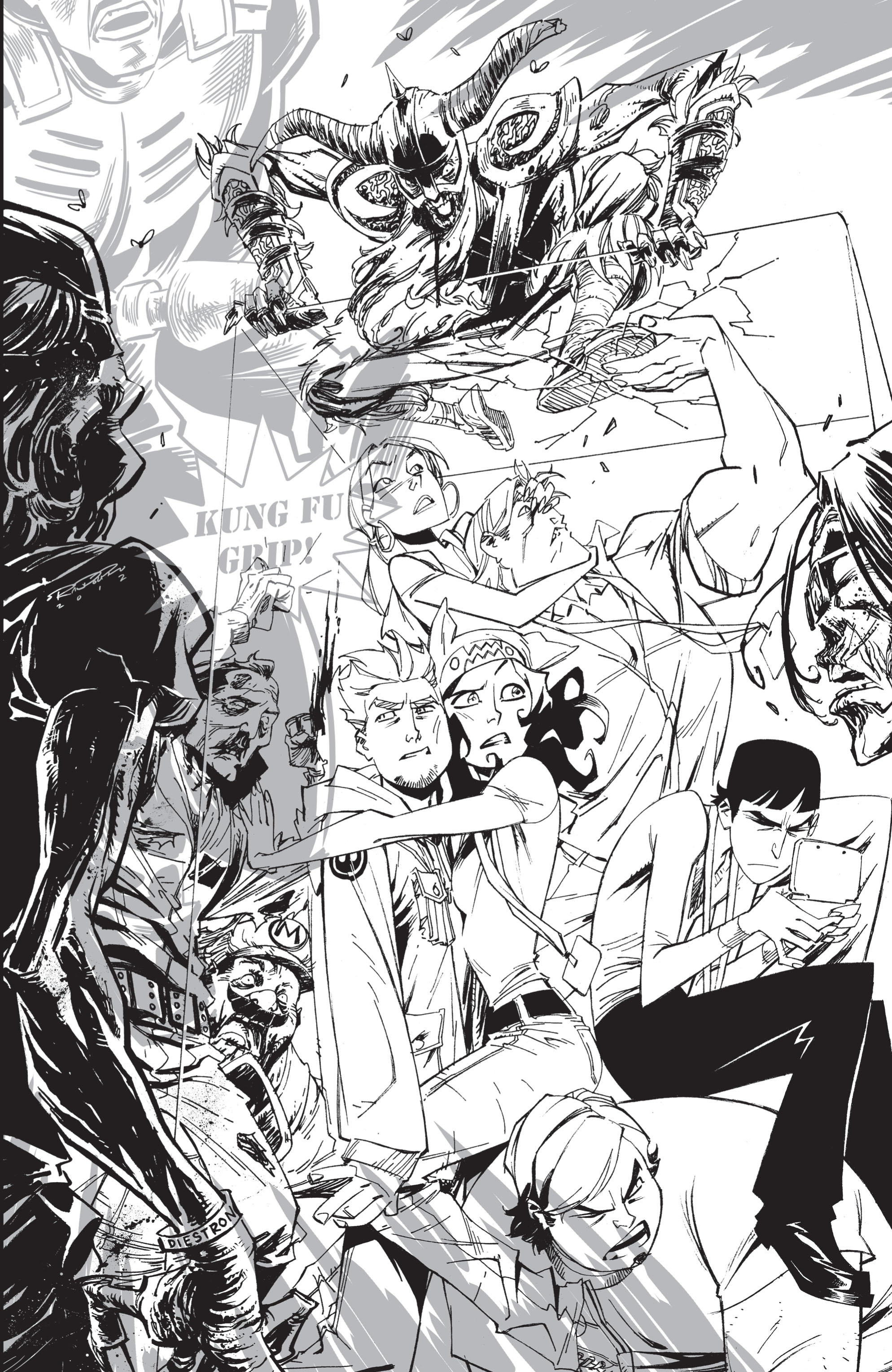Read online Fanboys vs. Zombies comic -  Issue #4 - 4
