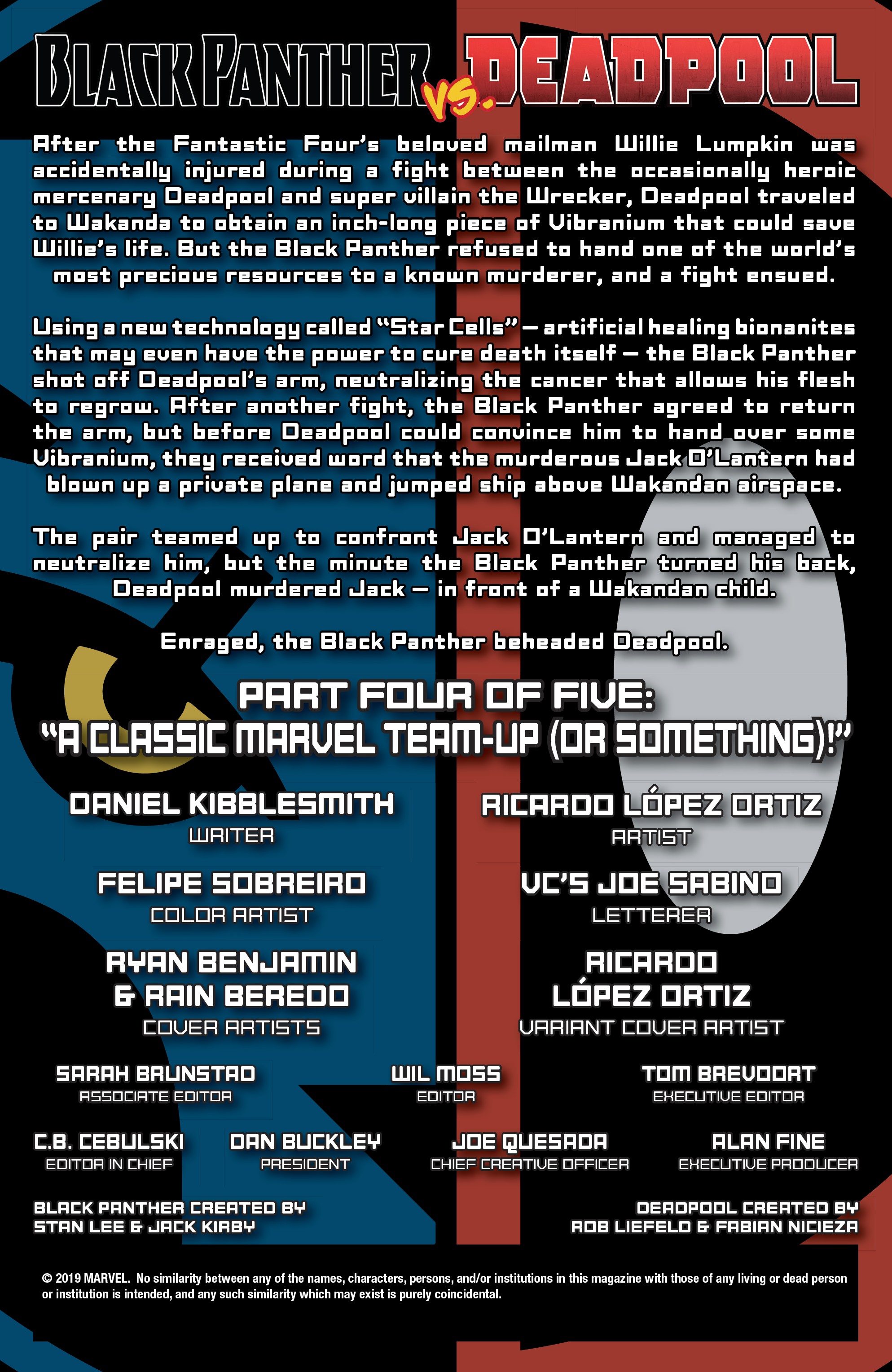 Read online Black Panther vs Deadpool comic -  Issue #4 - 4
