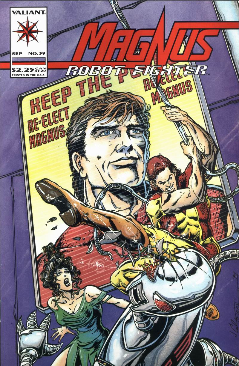 Read online Magnus Robot Fighter (1991) comic -  Issue #39 - 1