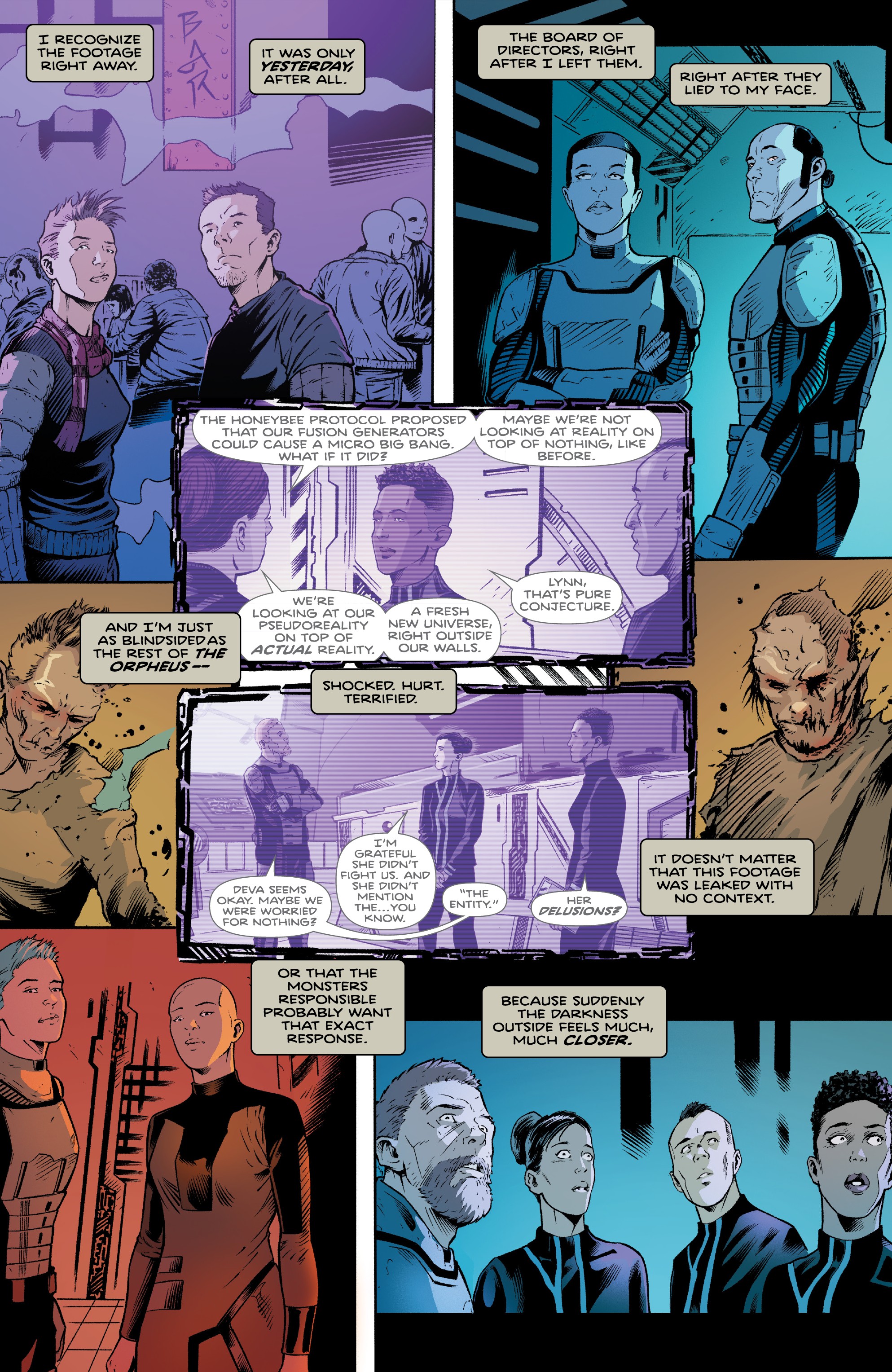Read online Infinite Dark comic -  Issue #6 - 7