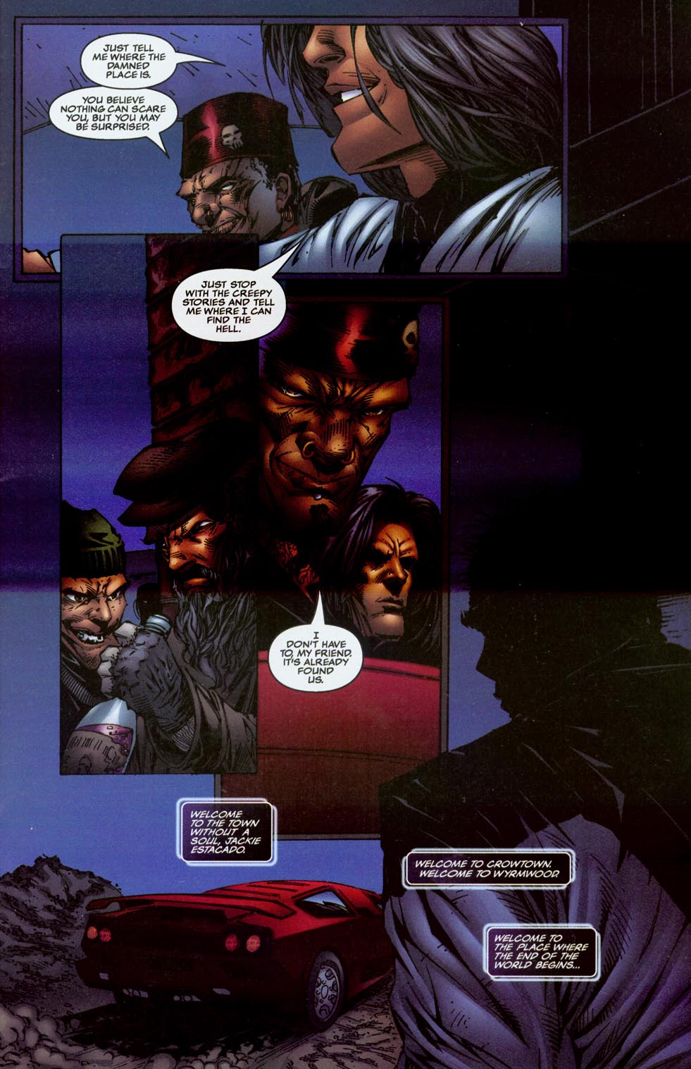 Read online The Darkness (1996) comic -  Issue #21 - 22