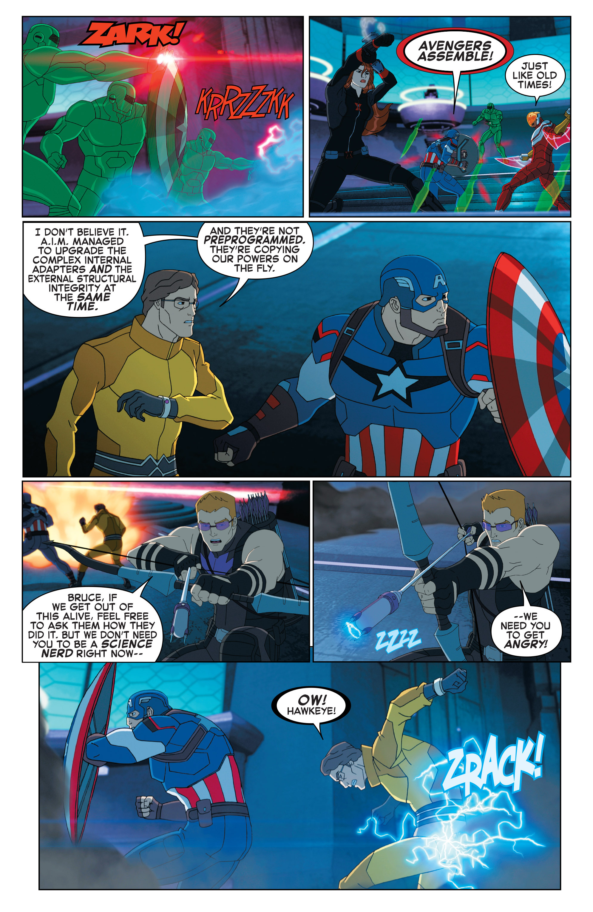 Read online Marvel Universe Avengers: Ultron Revolution comic -  Issue #1 - 10