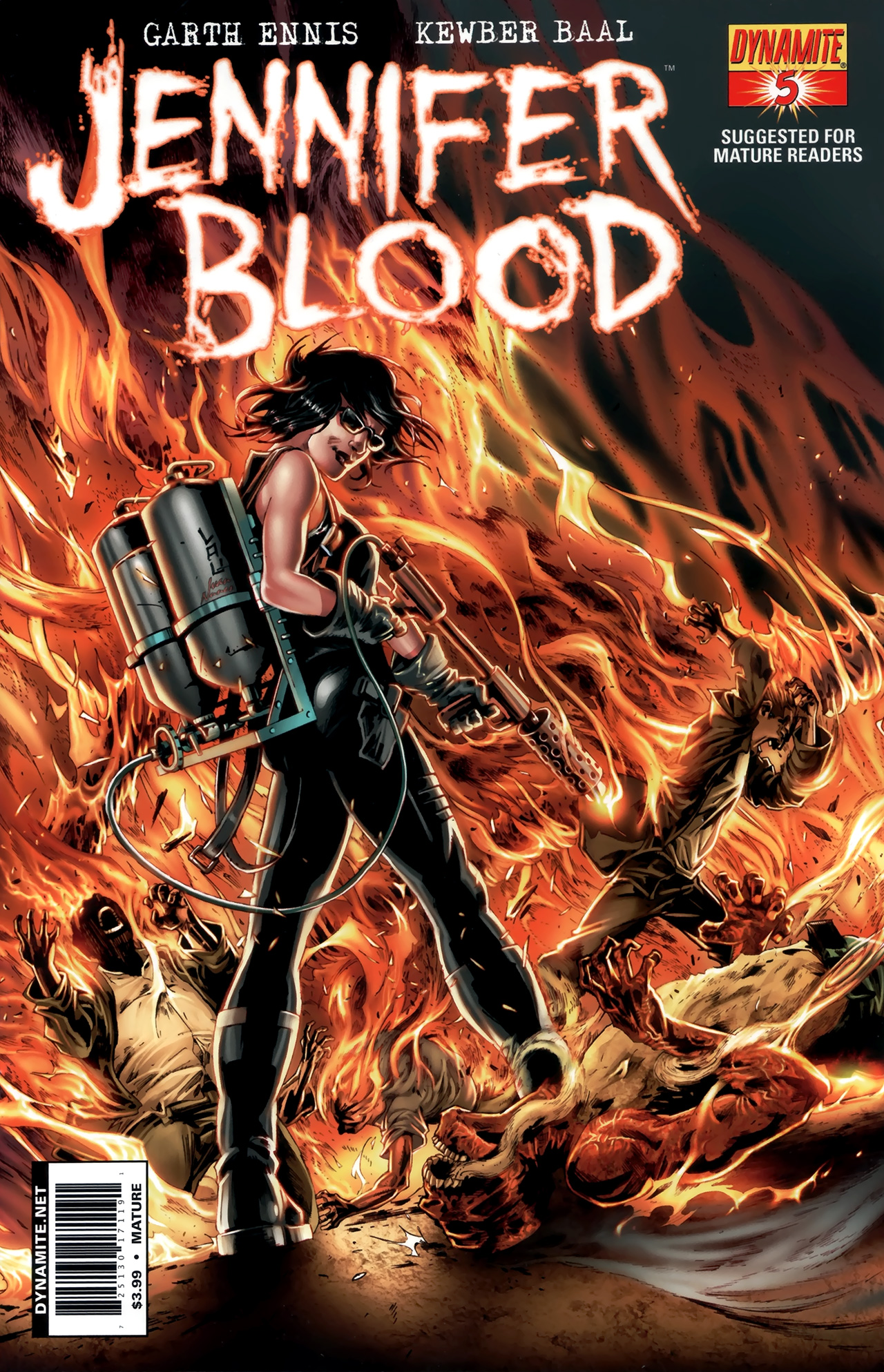 Read online Jennifer Blood comic -  Issue #5 - 2