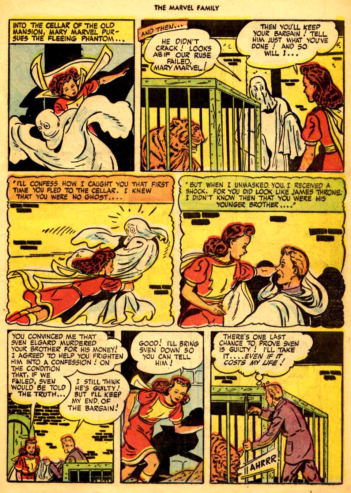 Read online The Marvel Family comic -  Issue #9 - 35