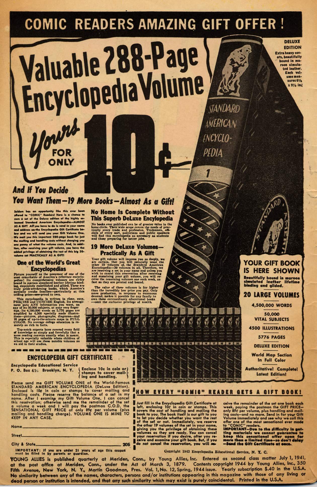 Read online Young Allies Comics comic -  Issue #12 - 2