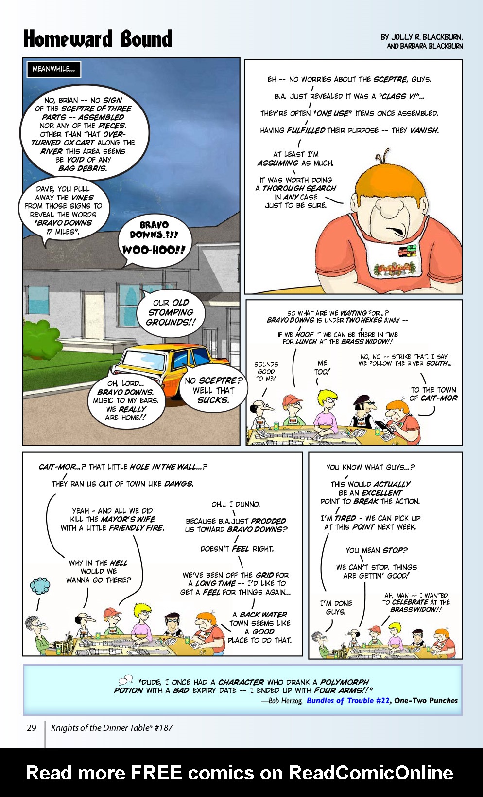 Read online Knights of the Dinner Table comic -  Issue #187 - 31