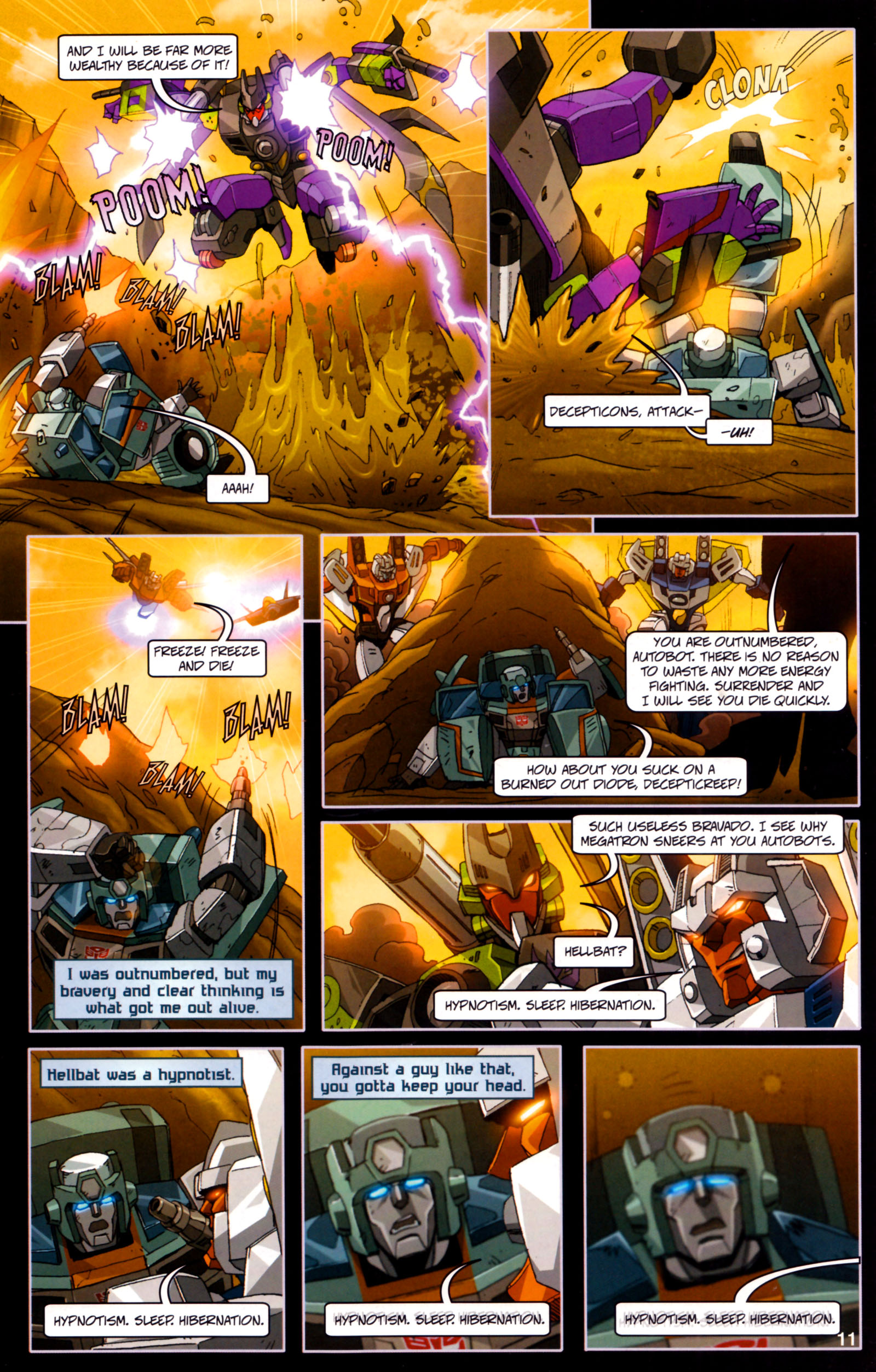 Read online Transformers: Timelines comic -  Issue #4 - 13
