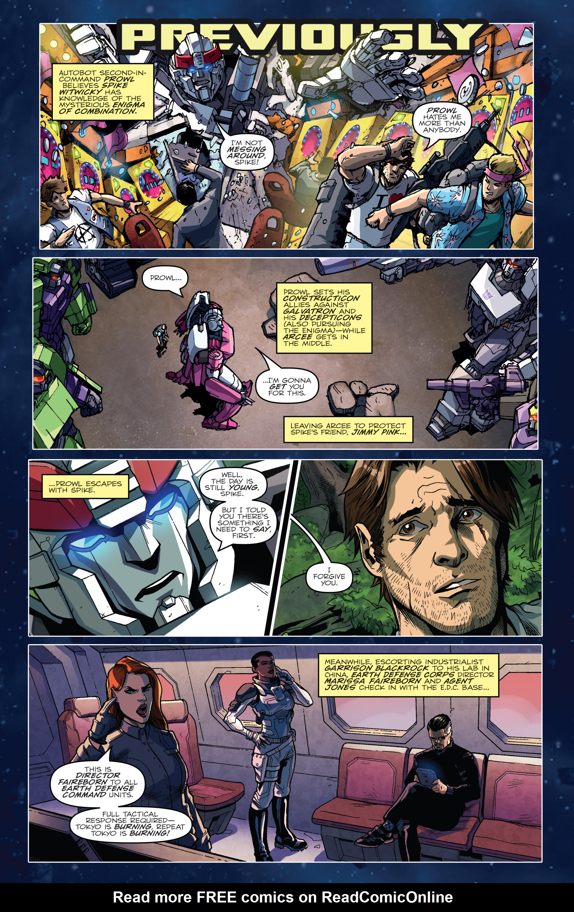 Read online The Transformers (2014) comic -  Issue #37 - 3