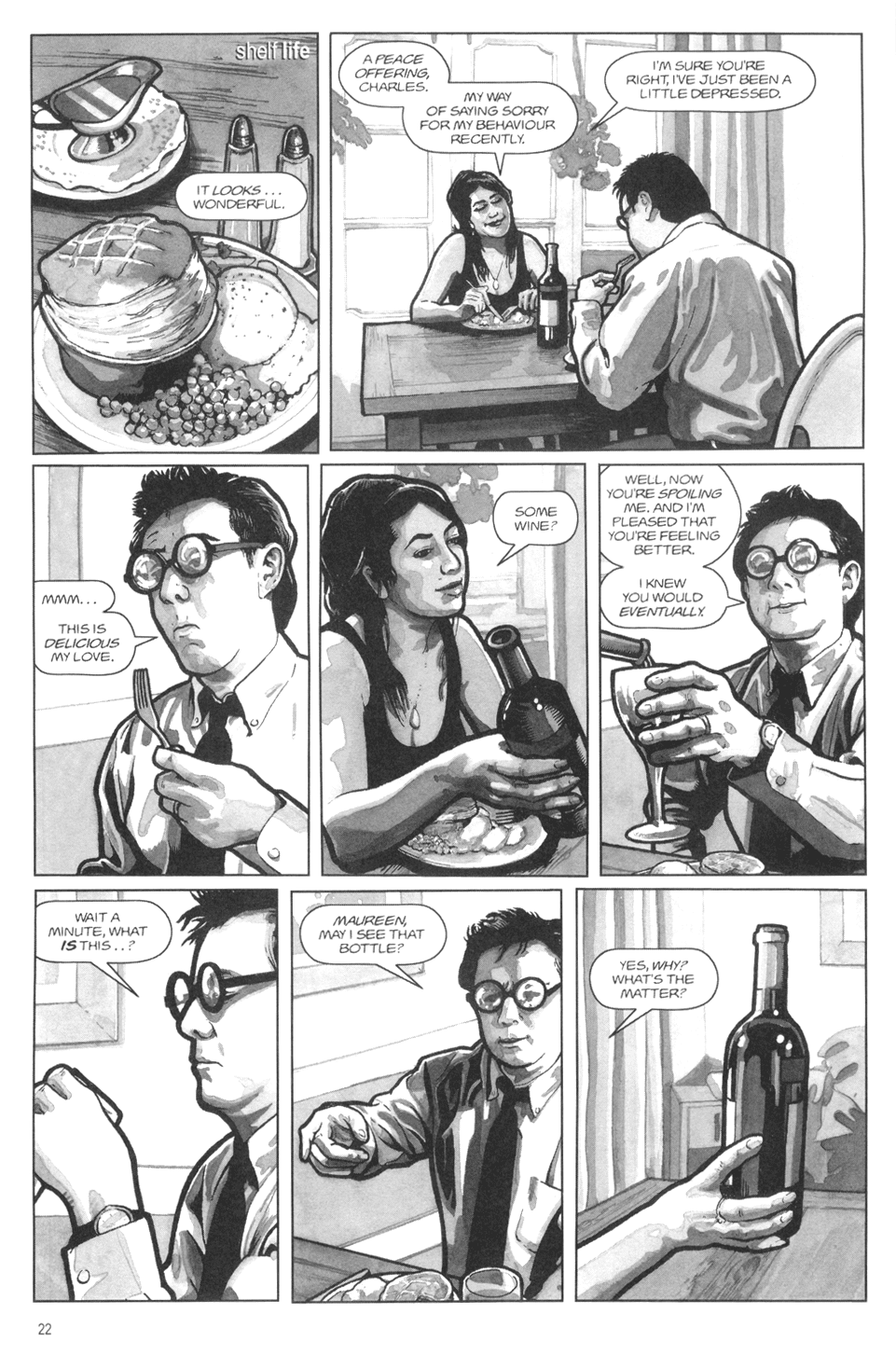 Read online Strangehaven comic -  Issue #15 - 22