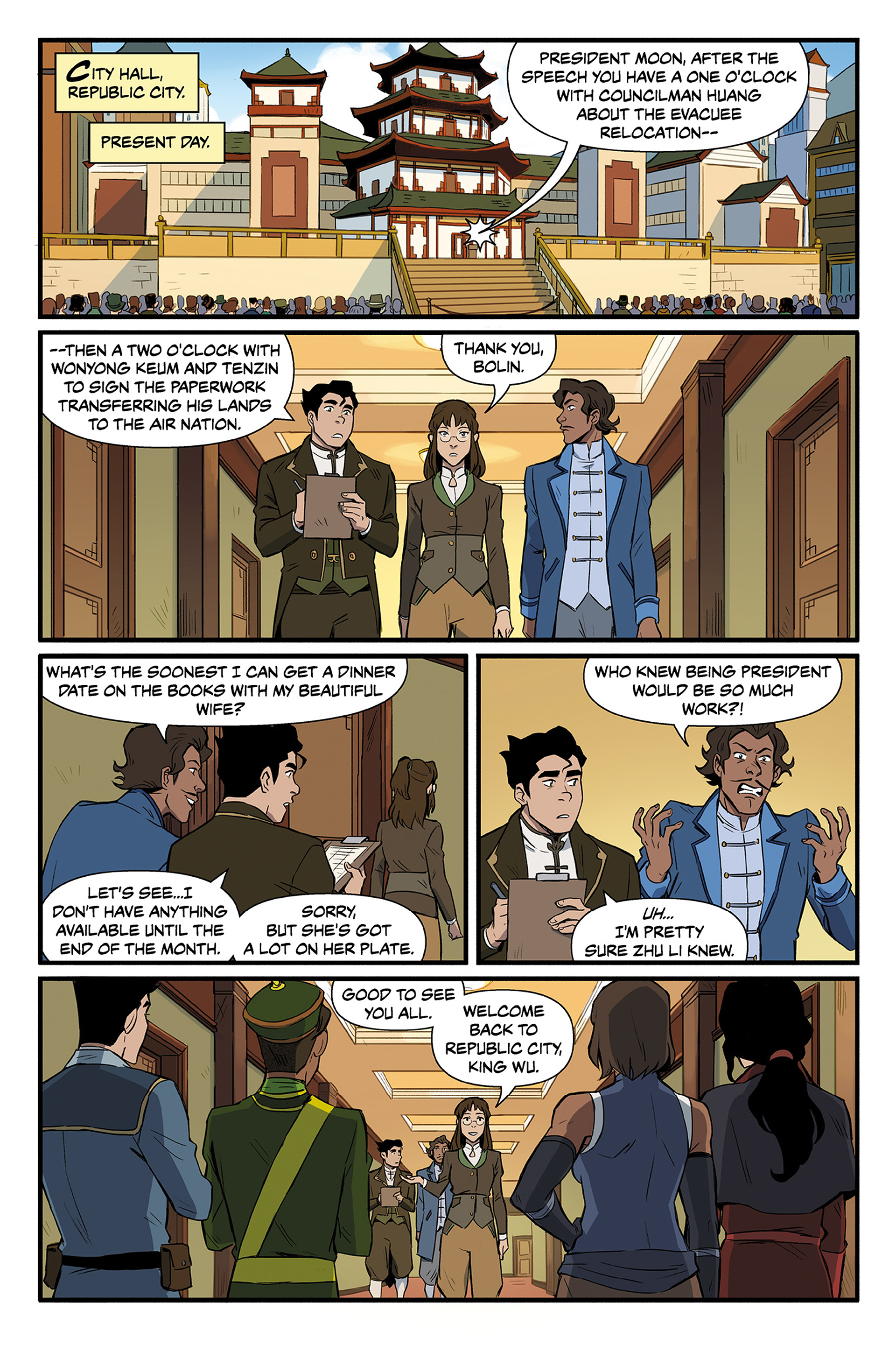 Read online The Legend of Korra: Ruins of the Empire Omnibus comic -  Issue # TPB (Part 1) - 12