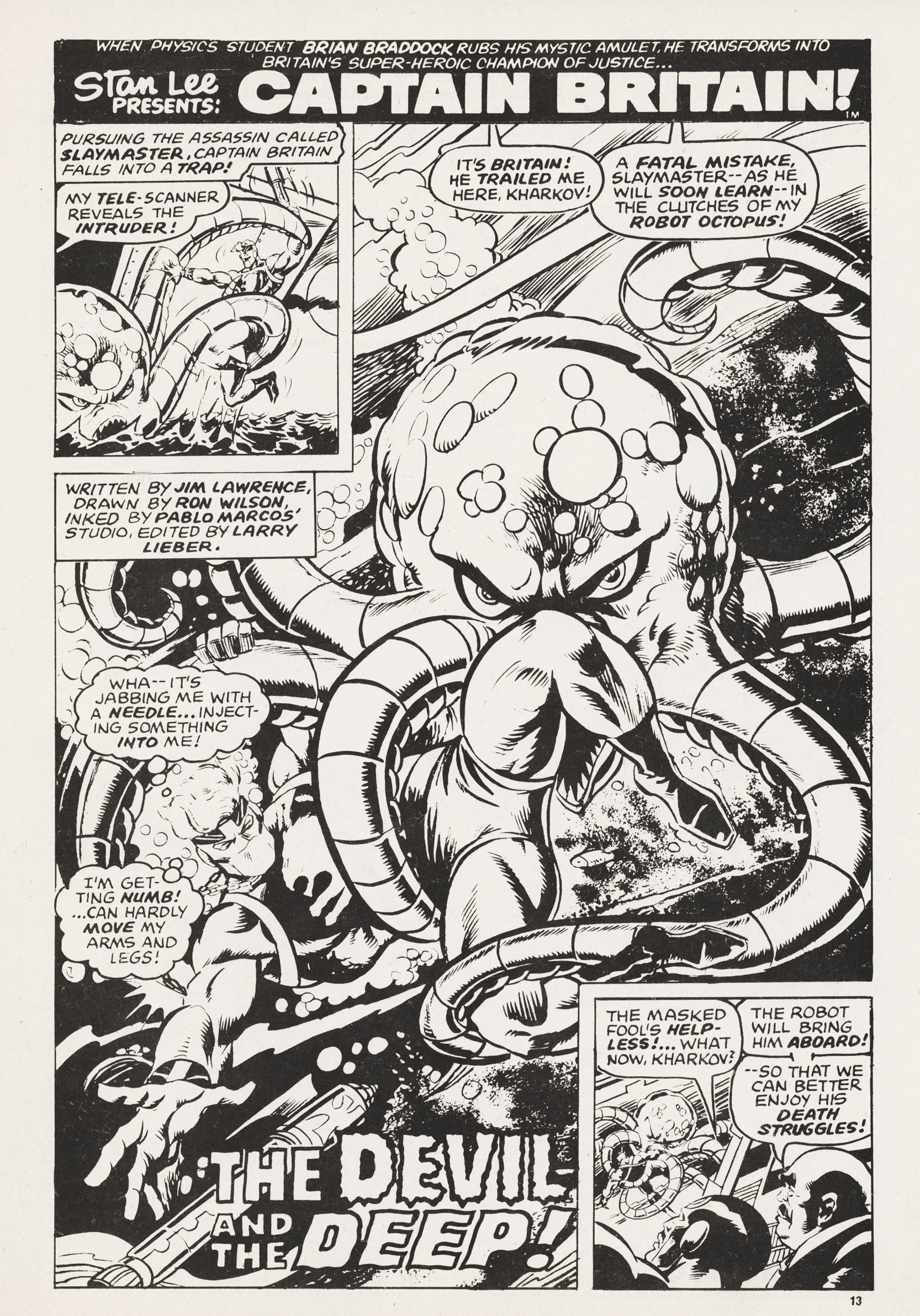 Read online Super Spider-Man and Captain Britain comic -  Issue #247 - 13