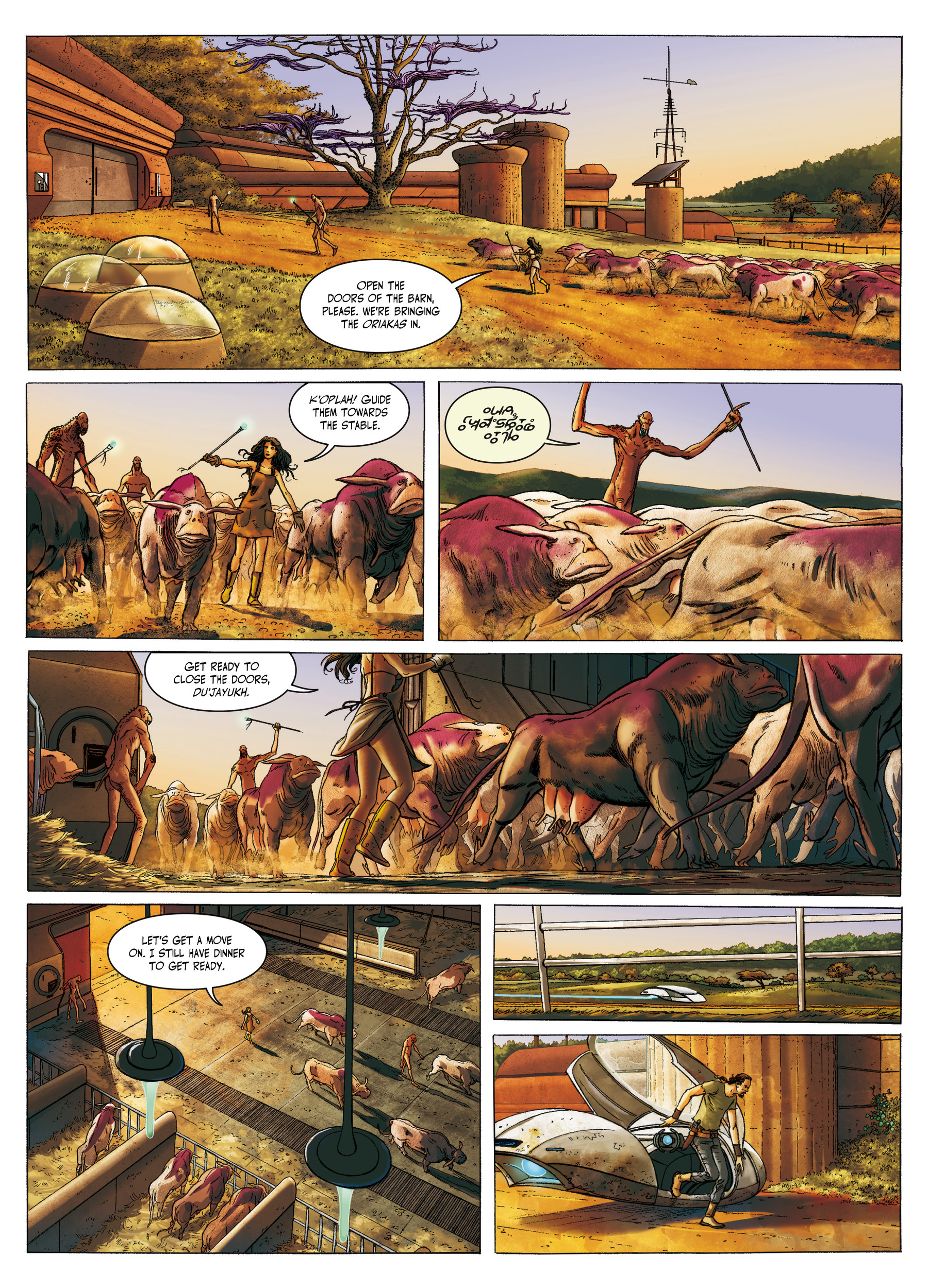 Read online Robert Silverberg's COLONIES comic -  Issue #1 - 19