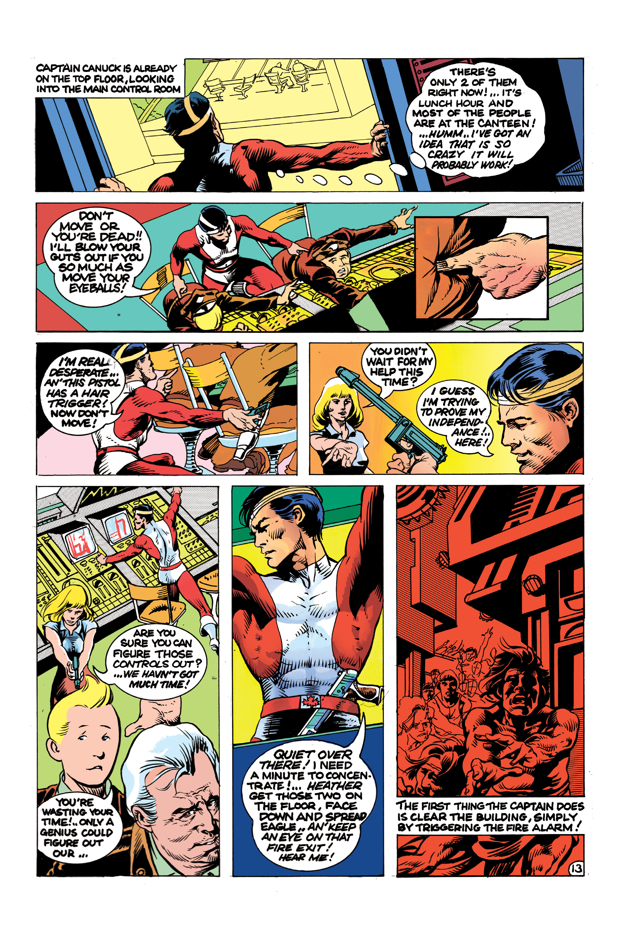 Read online Captain Canuck (1975) comic -  Issue #4 - 14