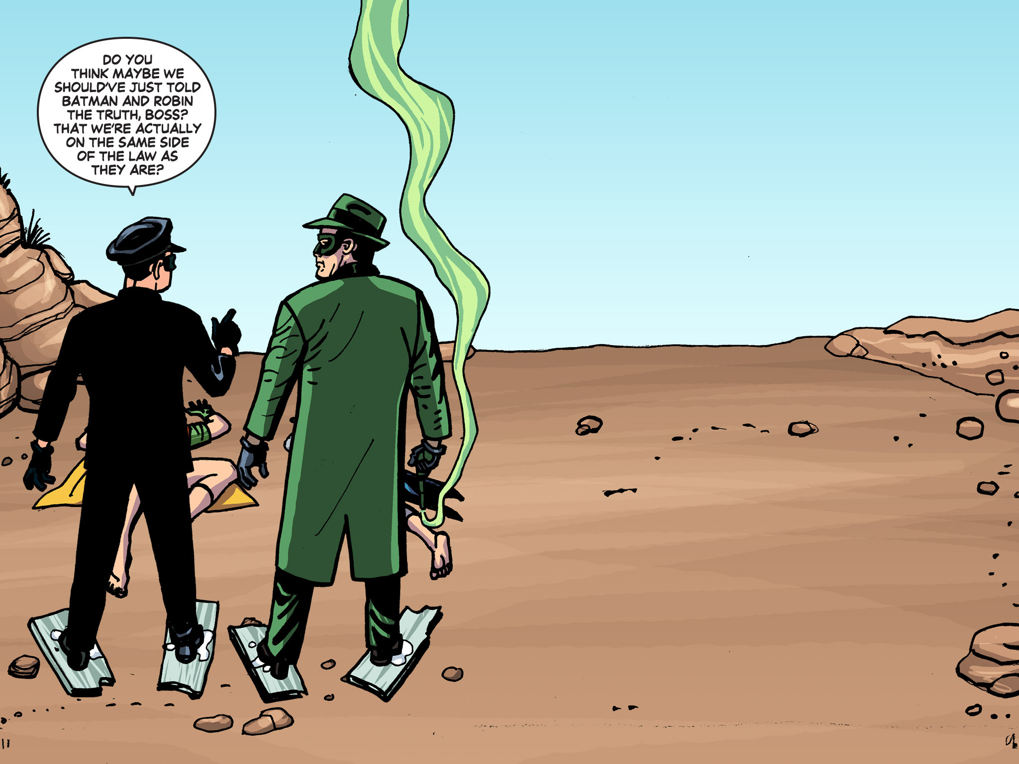Read online Batman '66 Meets the Green Hornet [II] comic -  Issue #3 - 56