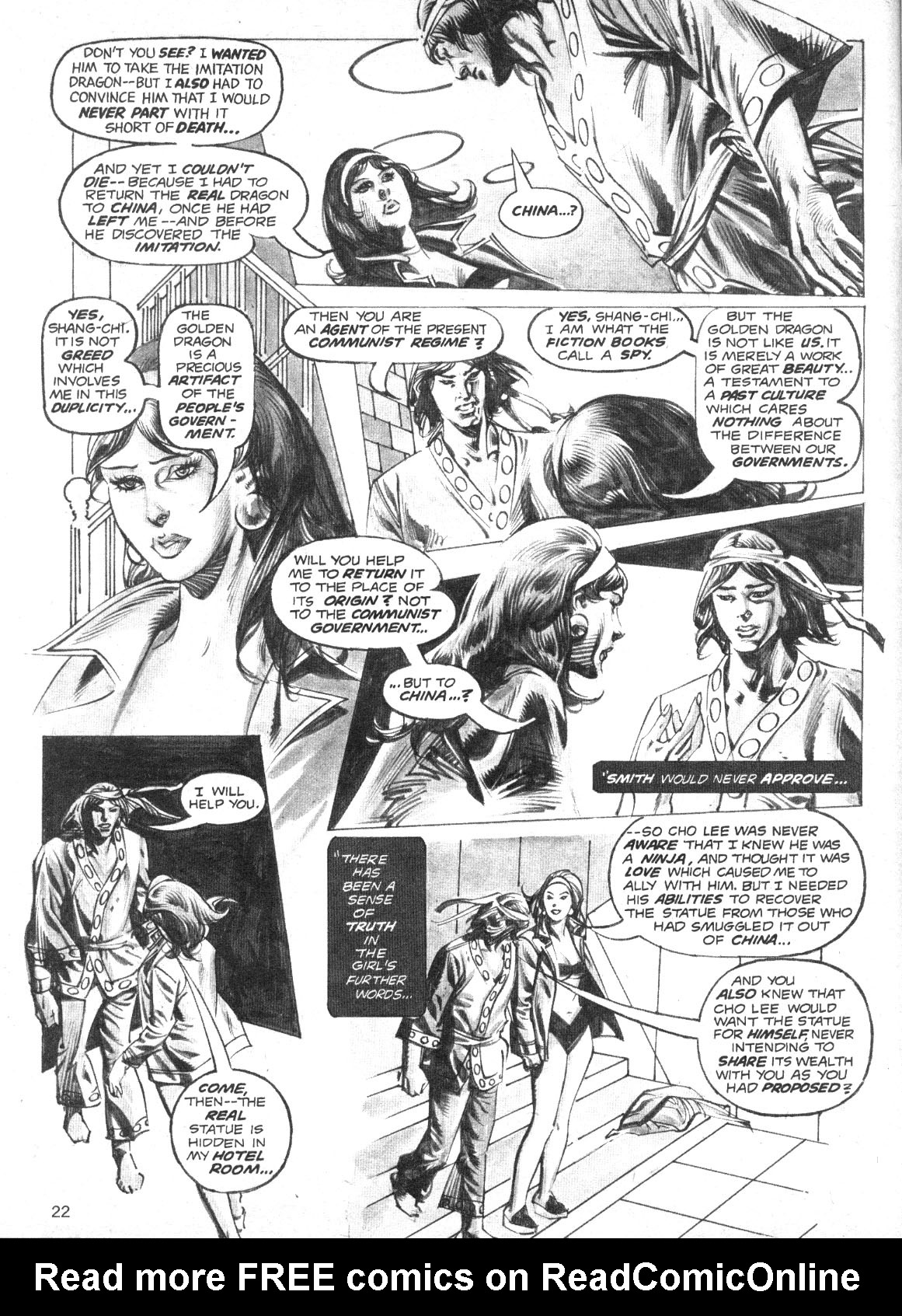 Read online The Deadly Hands of Kung Fu comic -  Issue #12 - 22