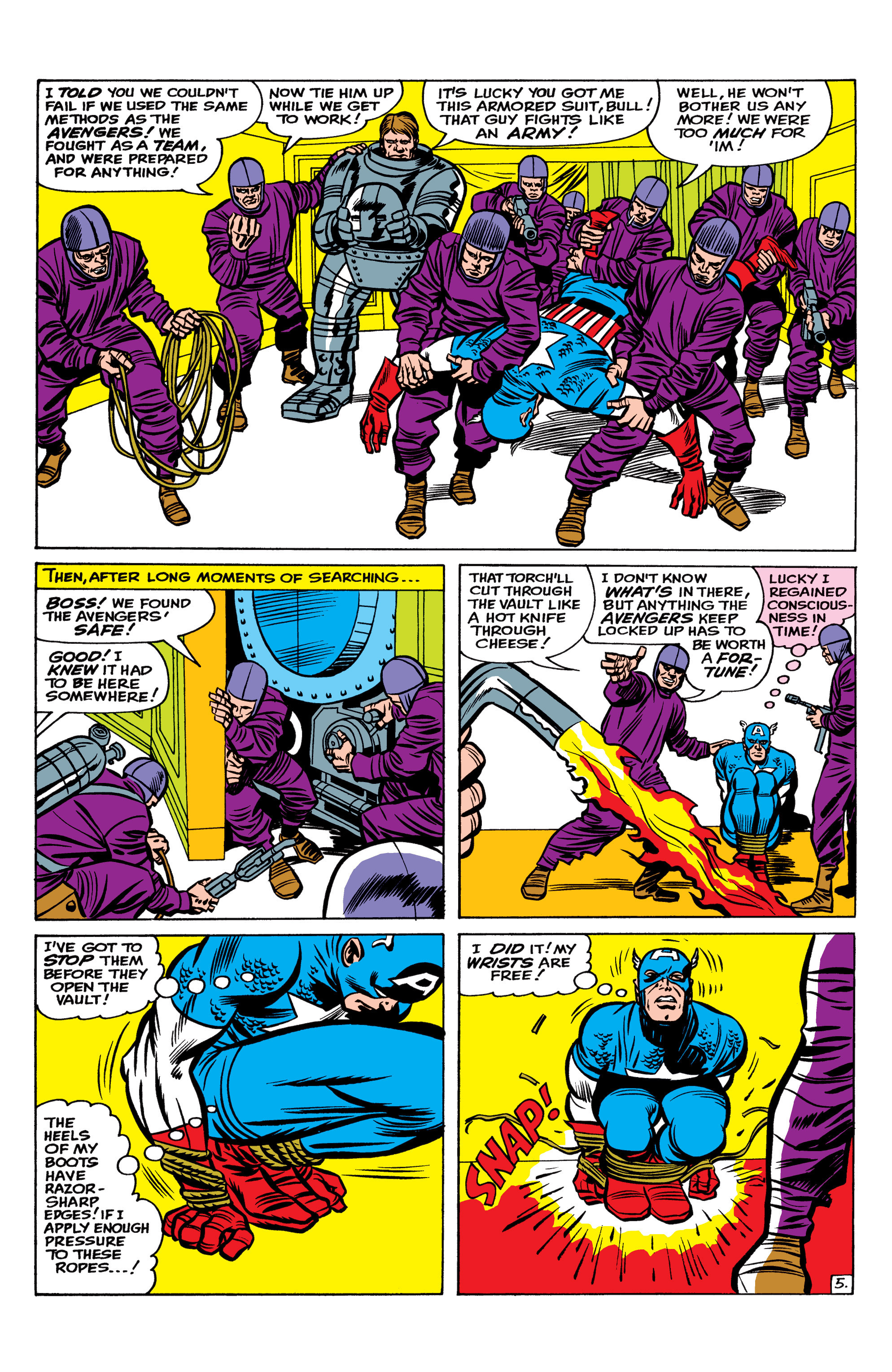 Read online Marvel Masterworks: Captain America comic -  Issue # TPB 1 (Part 1) - 11
