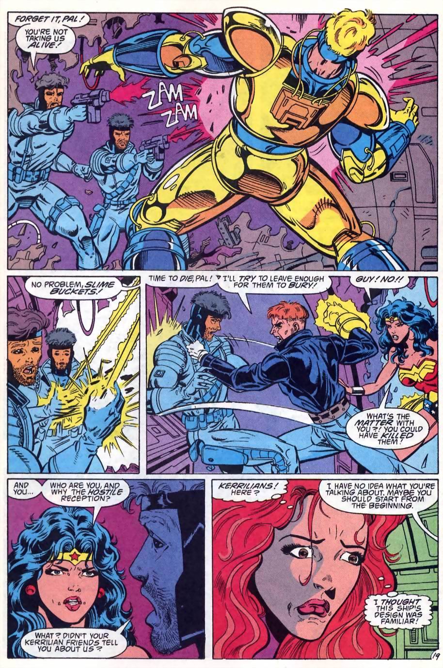 Read online Justice League America comic -  Issue #80 - 20